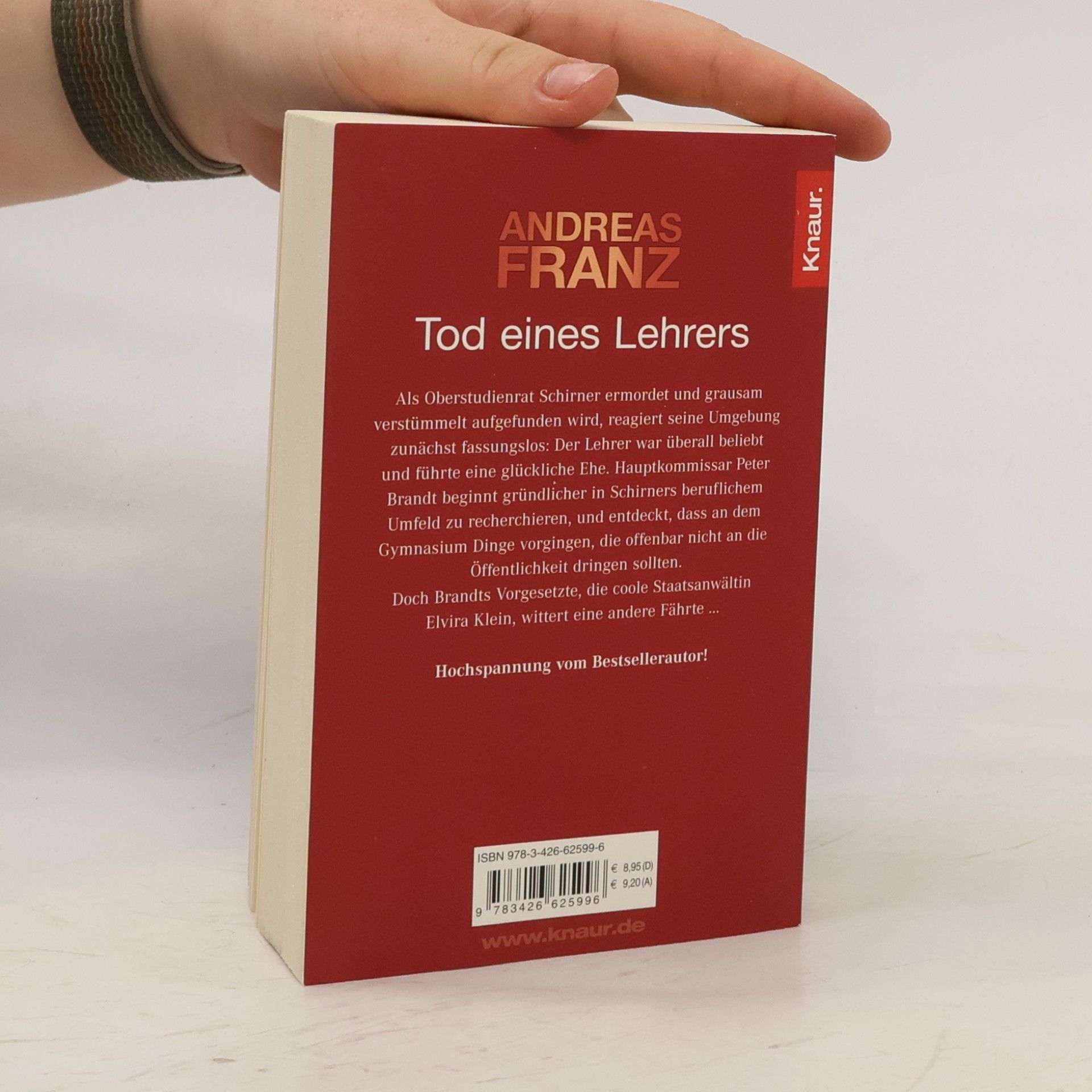 Andreas Franz Tod eines Lehrers