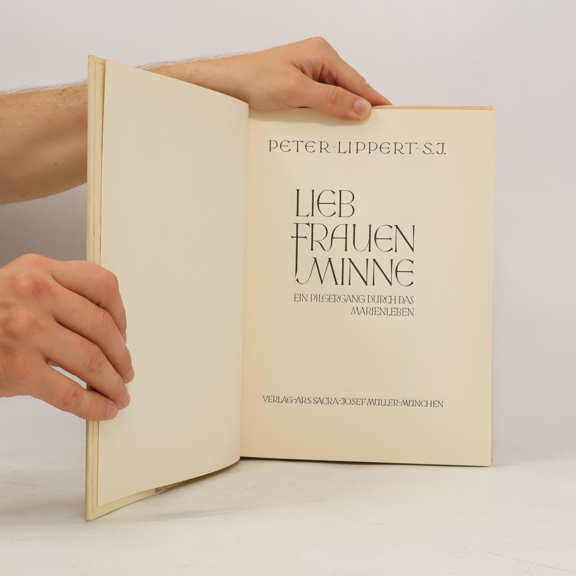 Peter Lippert Lieb Frauen Minne. Ein Pilgerang durch das Marienleben