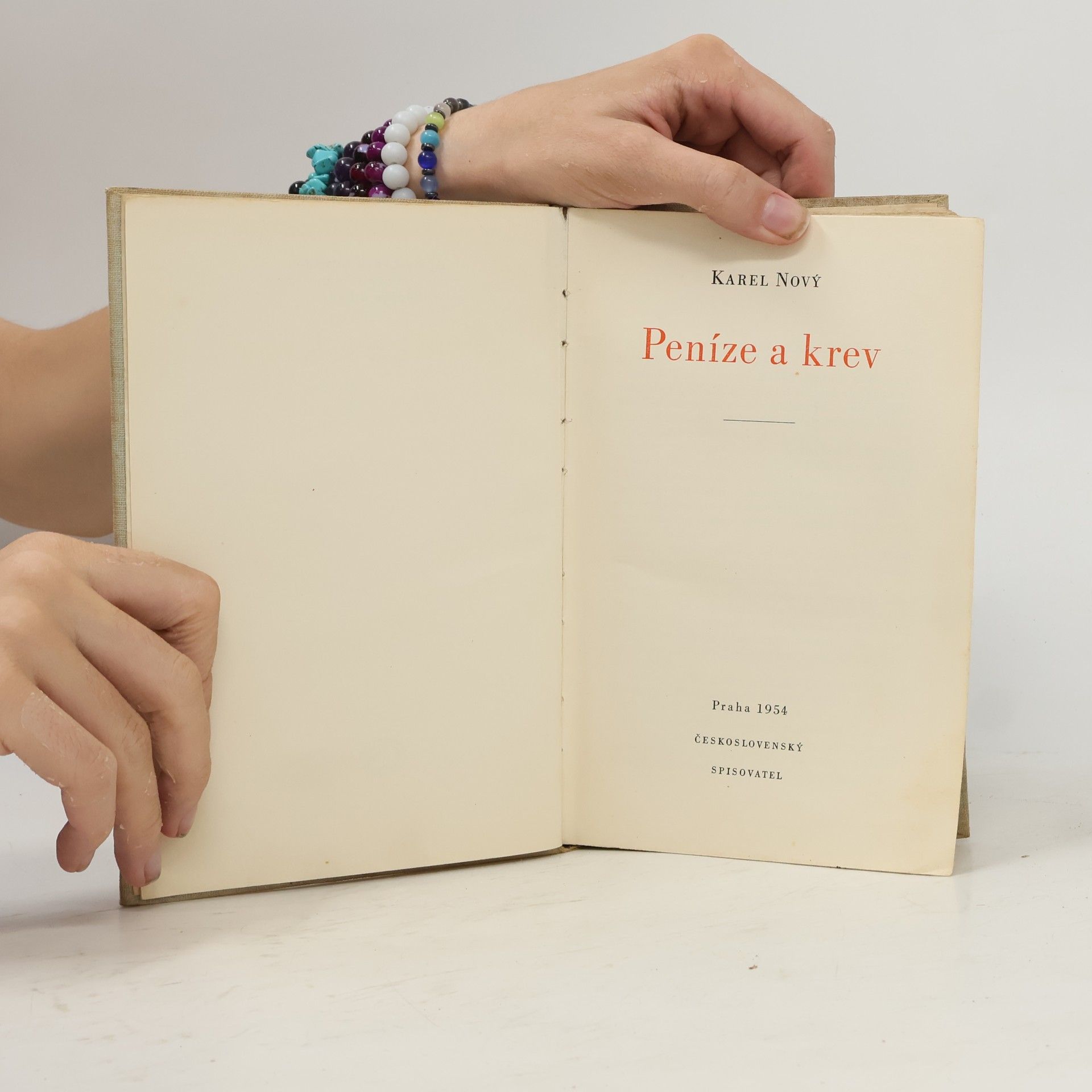 Karel Nový Peníze a krev