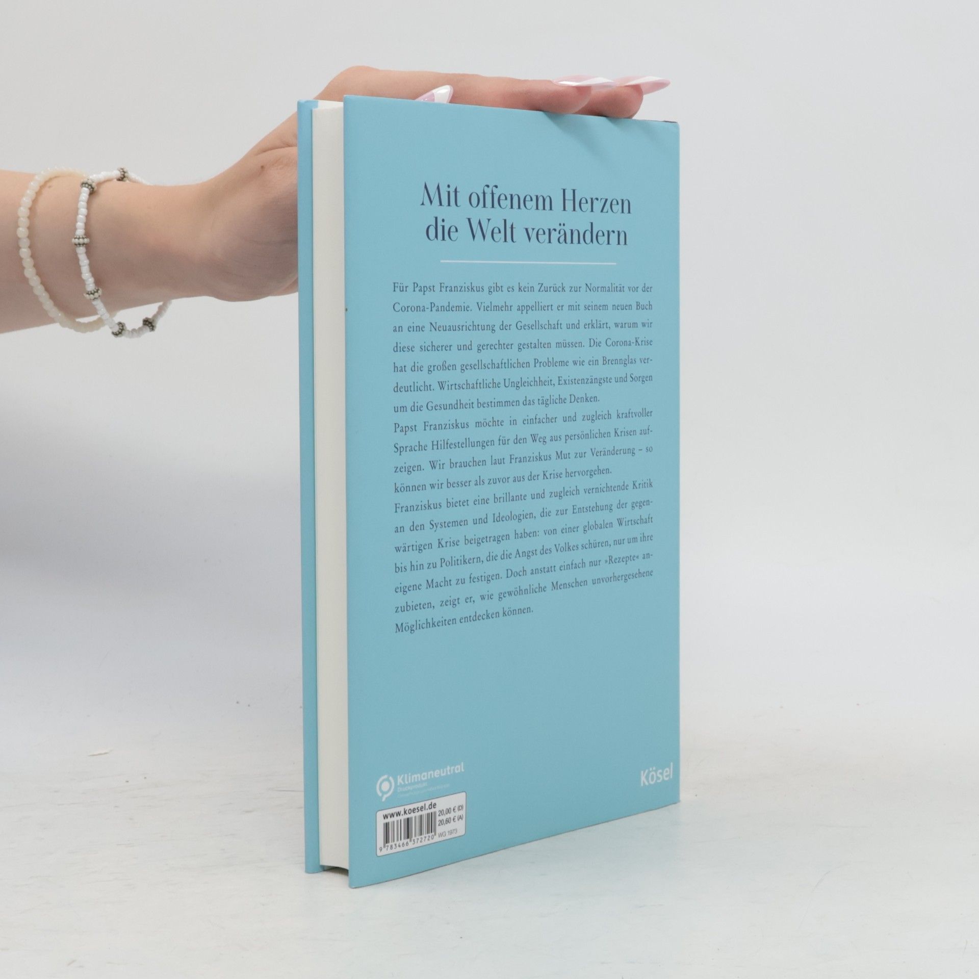 Papst Franziskus Wage zu träumen!