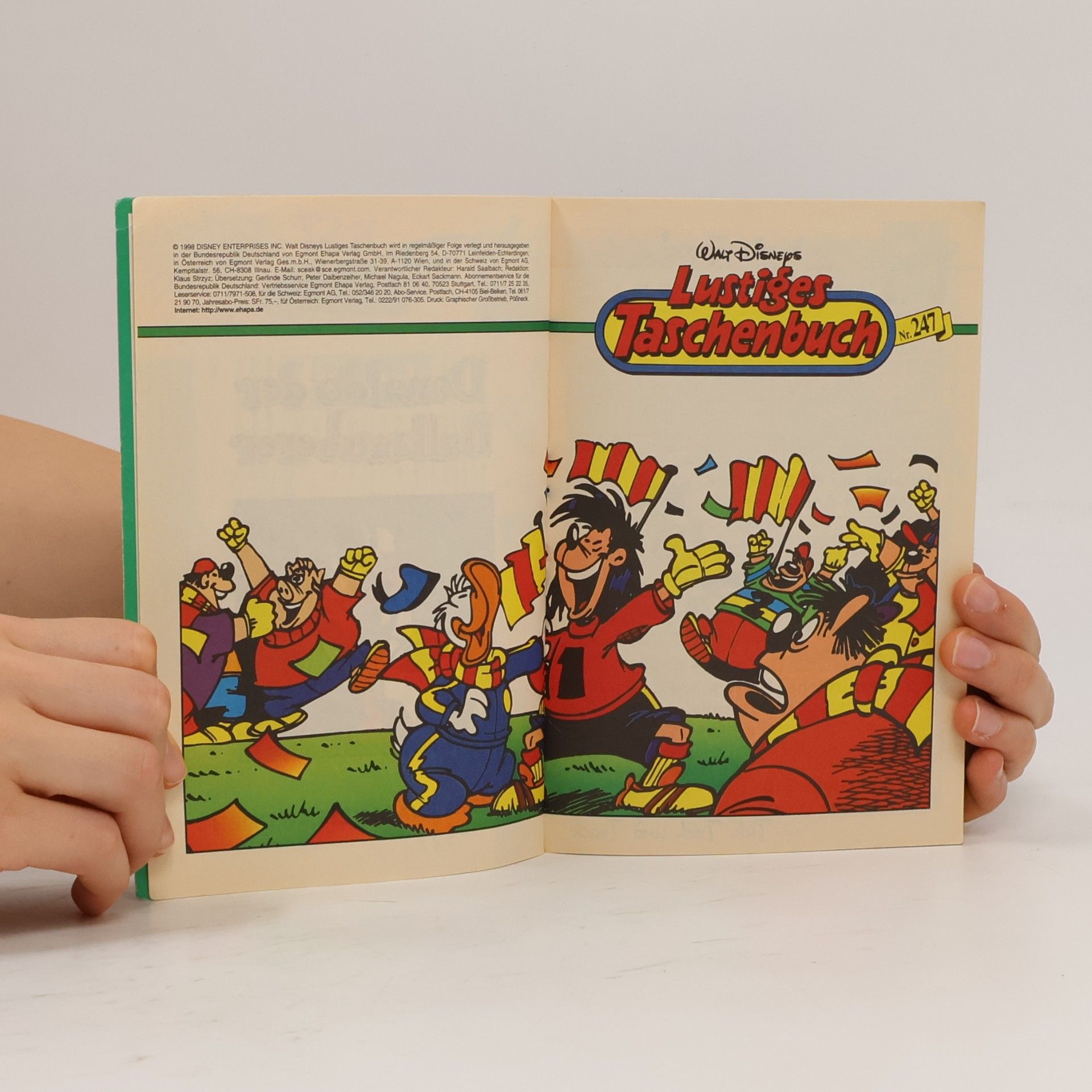 Walt Disney Lustiges Taschenbuch 247. Donaldo der Ballzauberer