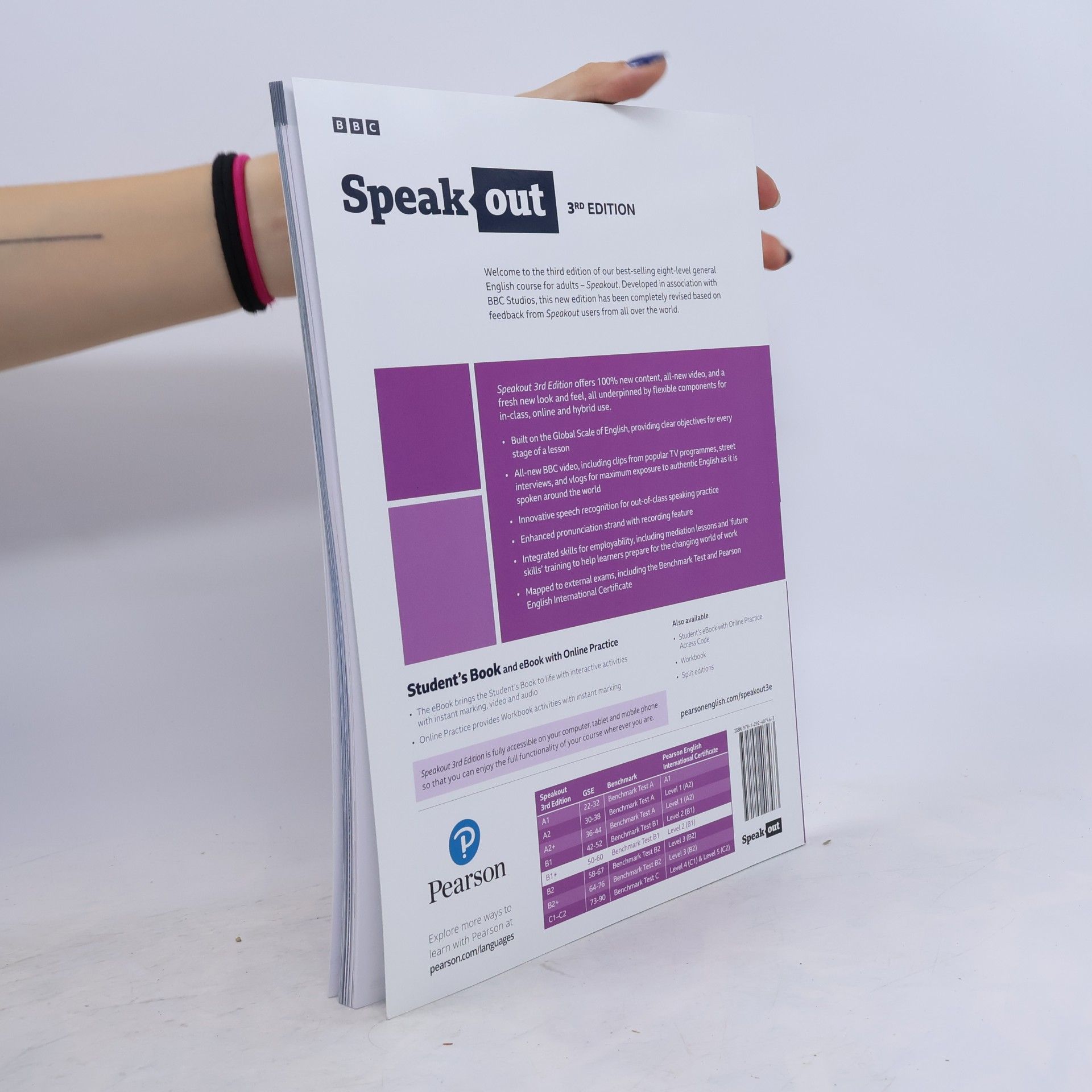Pearson Education Asia Ltd Speakout 3ed B1+ Student's Book and eBook with Online Practice