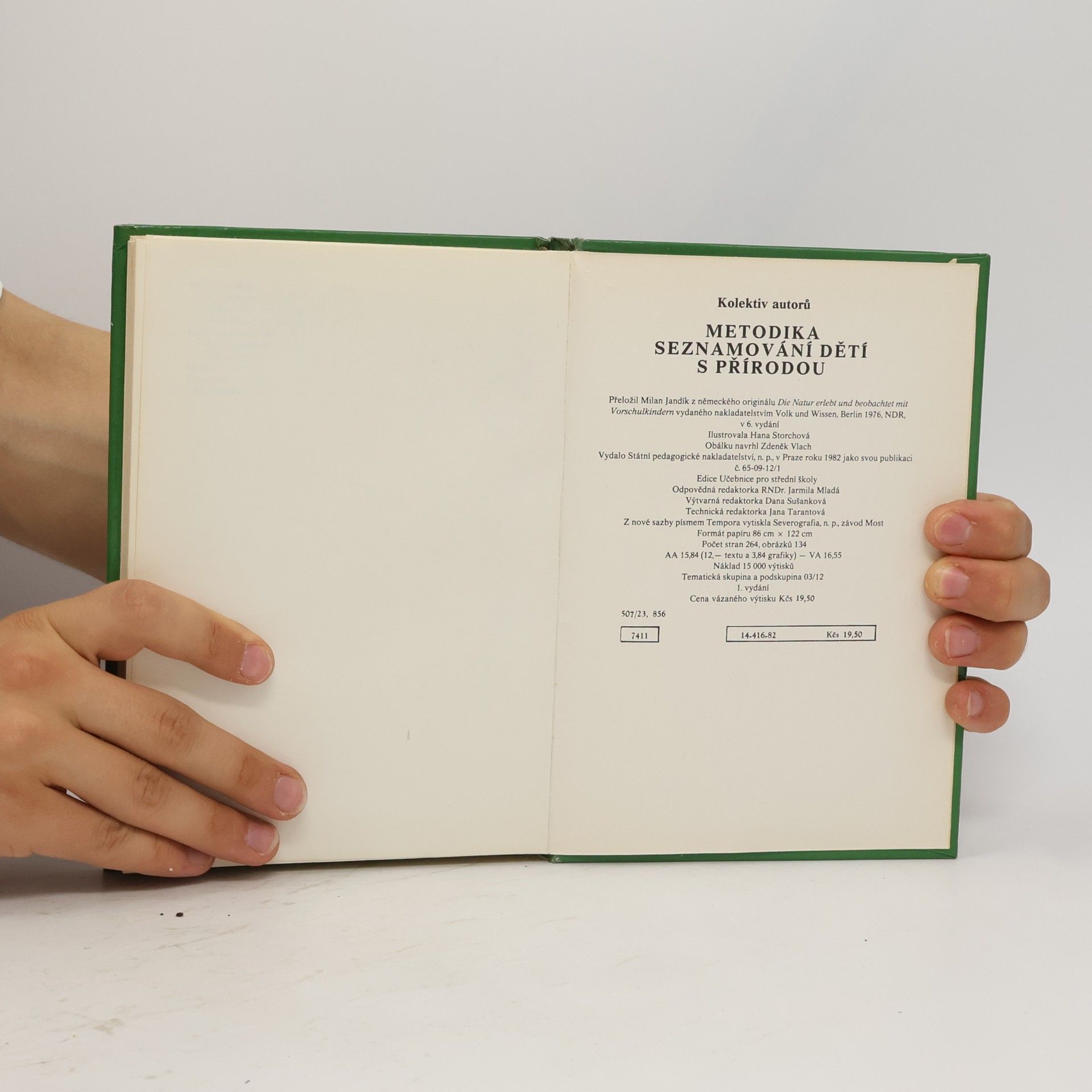 Various authors Metodika seznamování dětí s přírodou