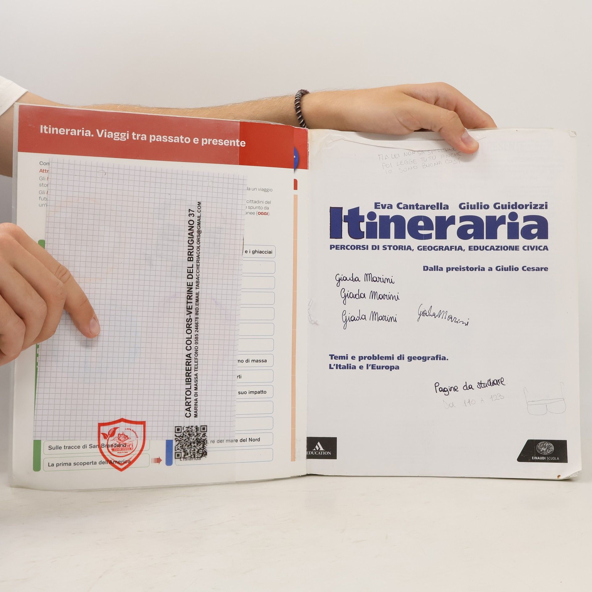 Eva Cantarella Itineraria
