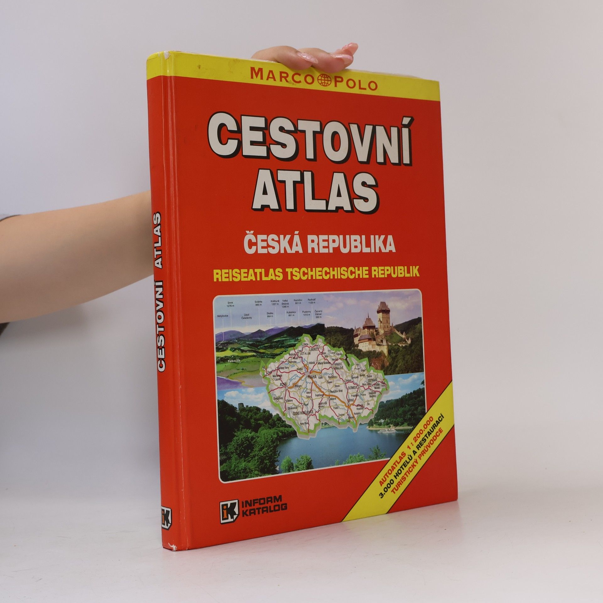 Autorenkollektiv Cestovní atlas. Česká republika. Reiseatlas Tschechische Republik