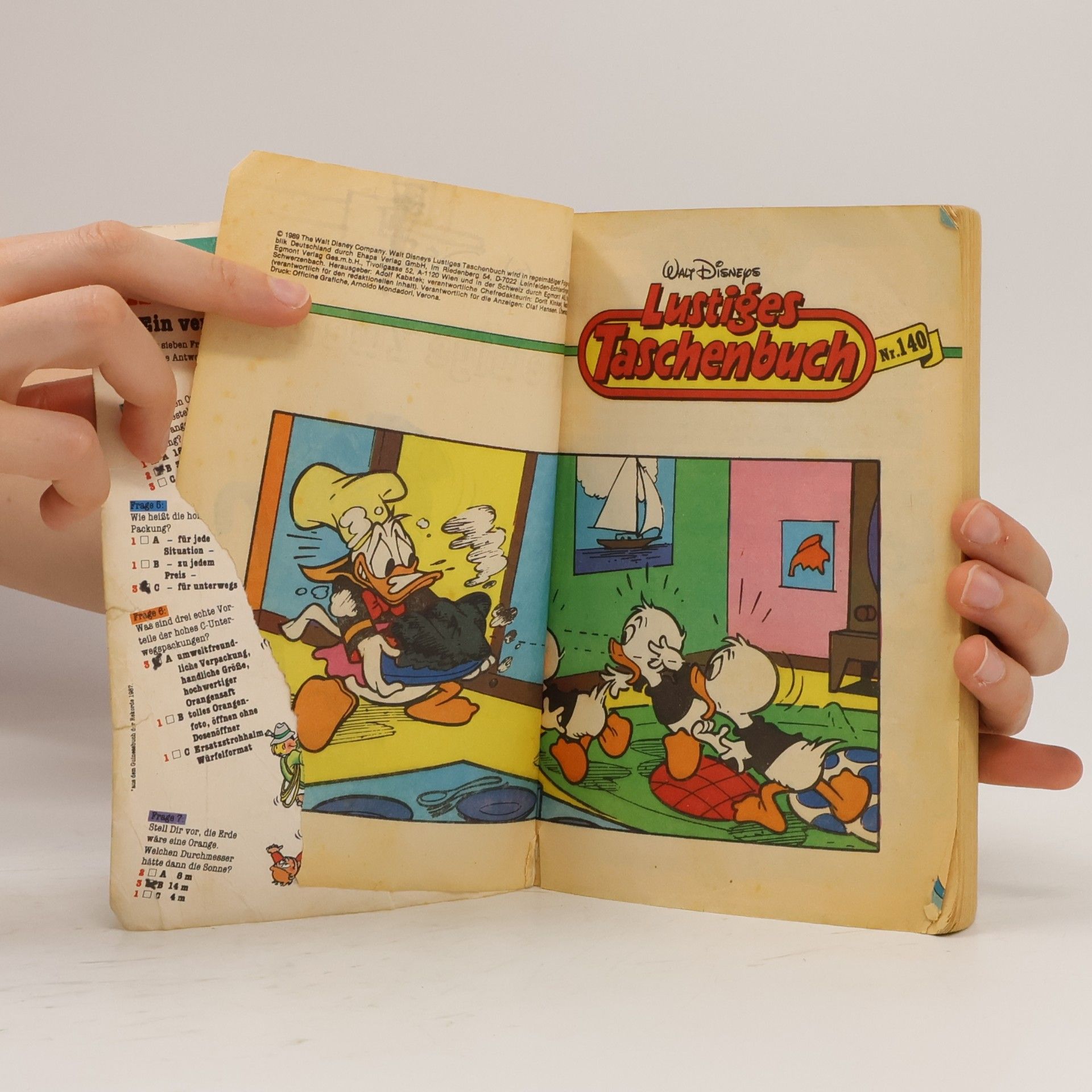 Kolektív autorov Lustiges Taschenbuch 140. Der emige Zwete ...