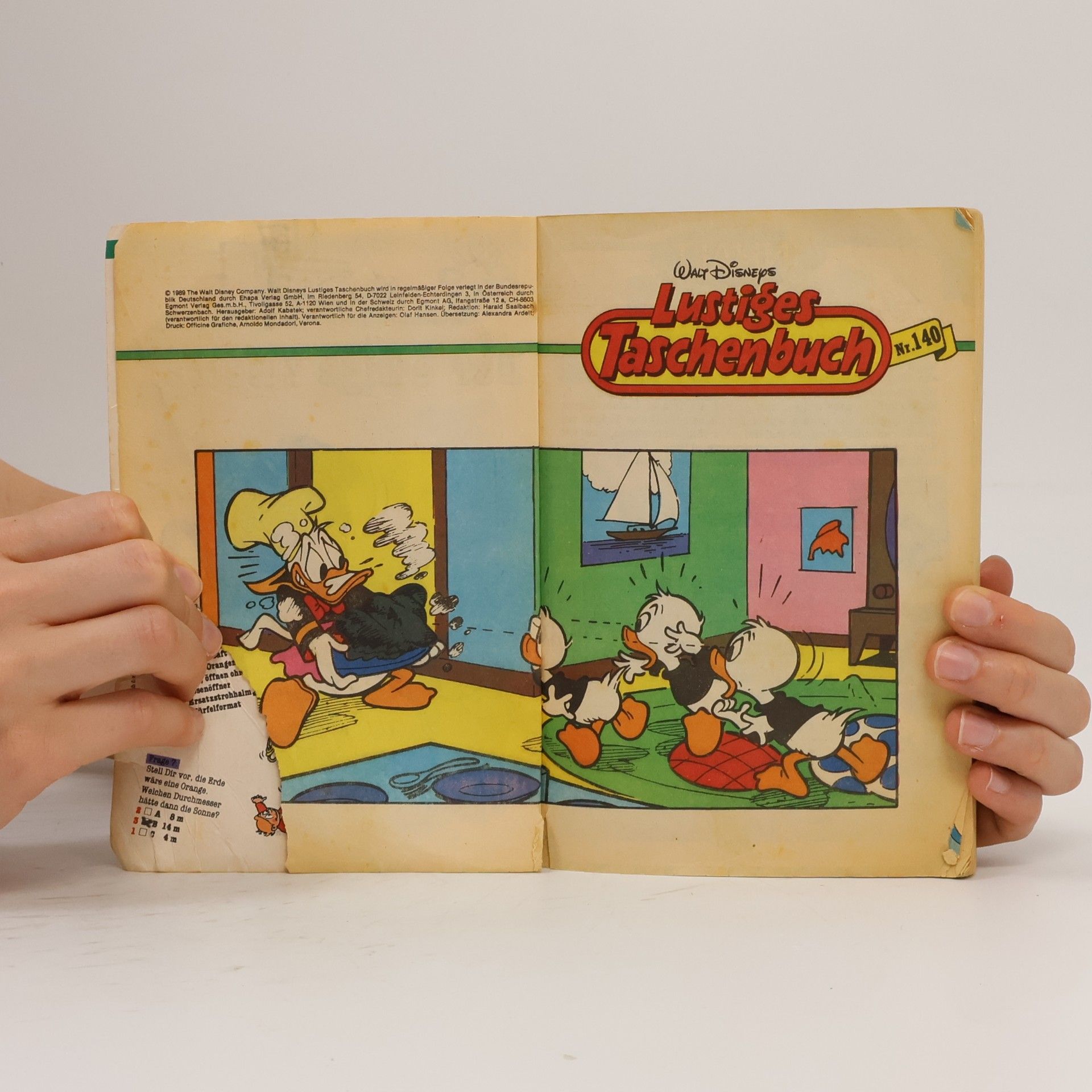 Kolektív autorov Lustiges Taschenbuch 140. Der emige Zwete ...