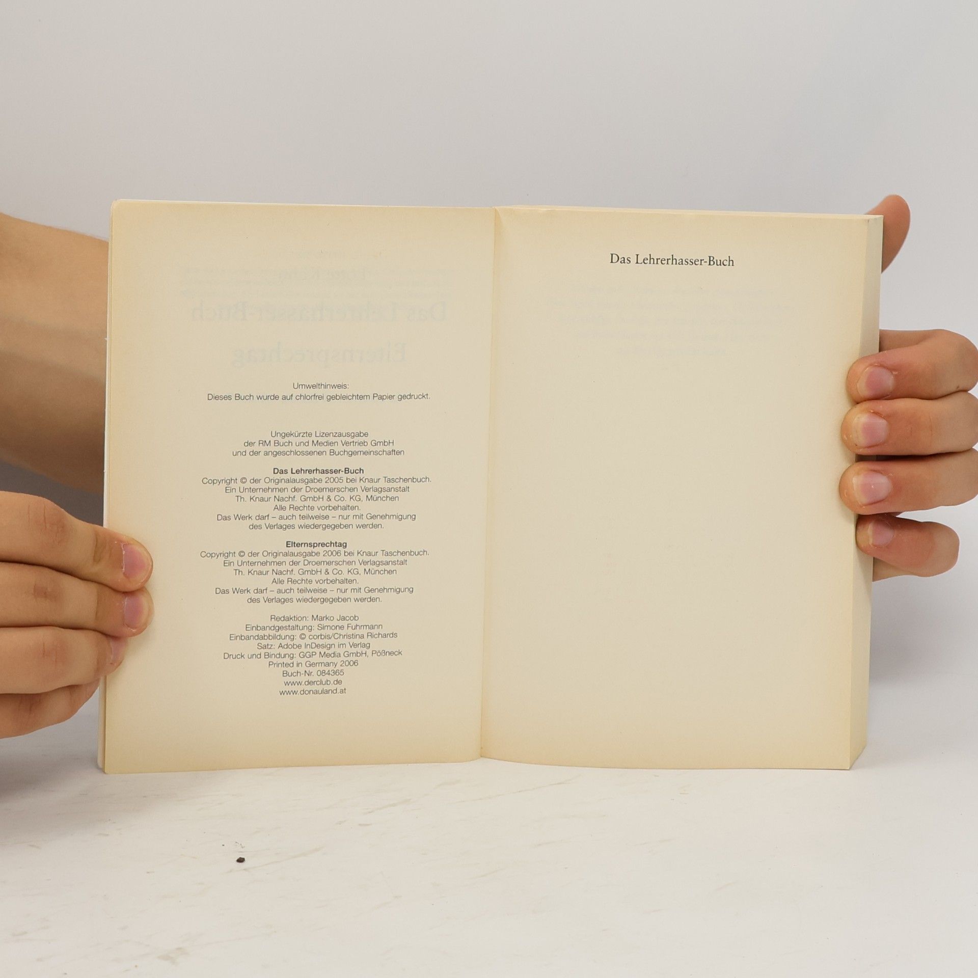 Lotte Kühn Das Lehrerhasser-Buch