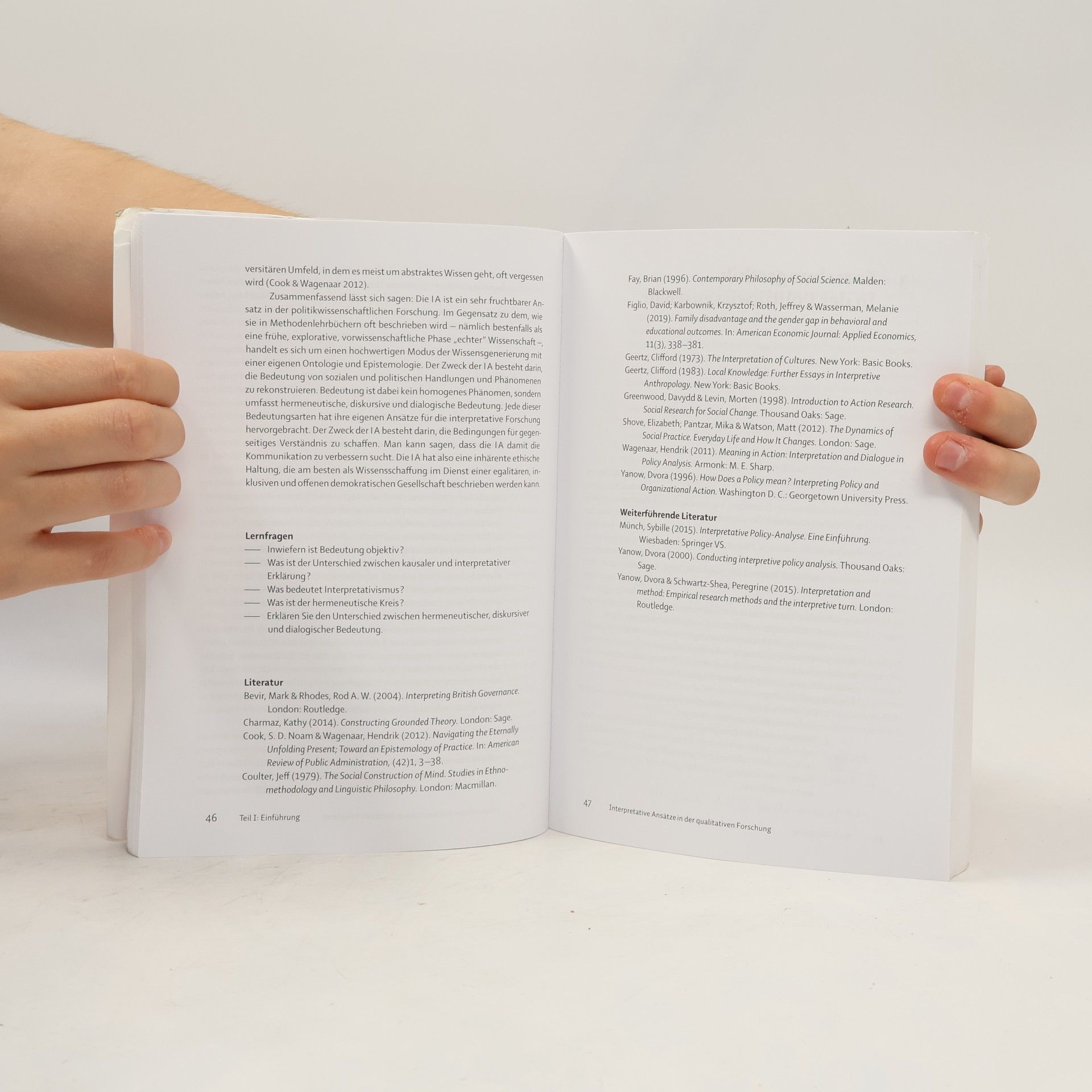 Barbara Prainsack Qualitative und interpretative Methoden in der Politikwissenschaft