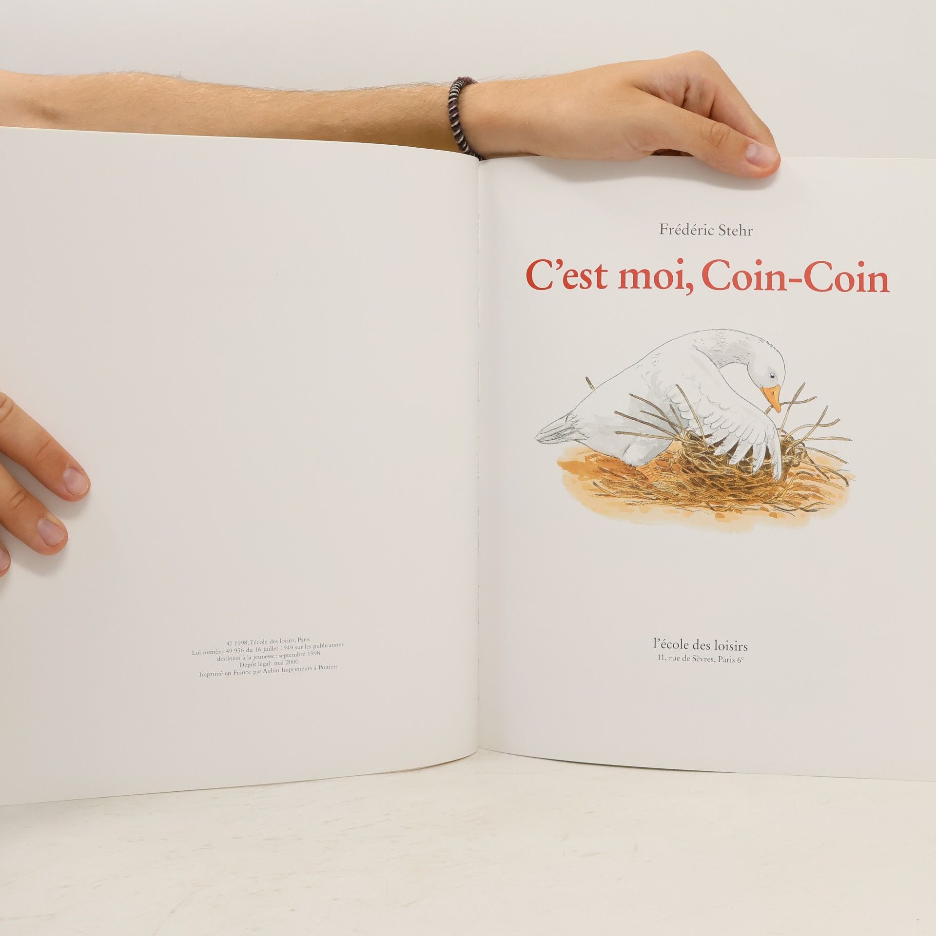 Frédéric Stehr C'est moi, Coin-Coin