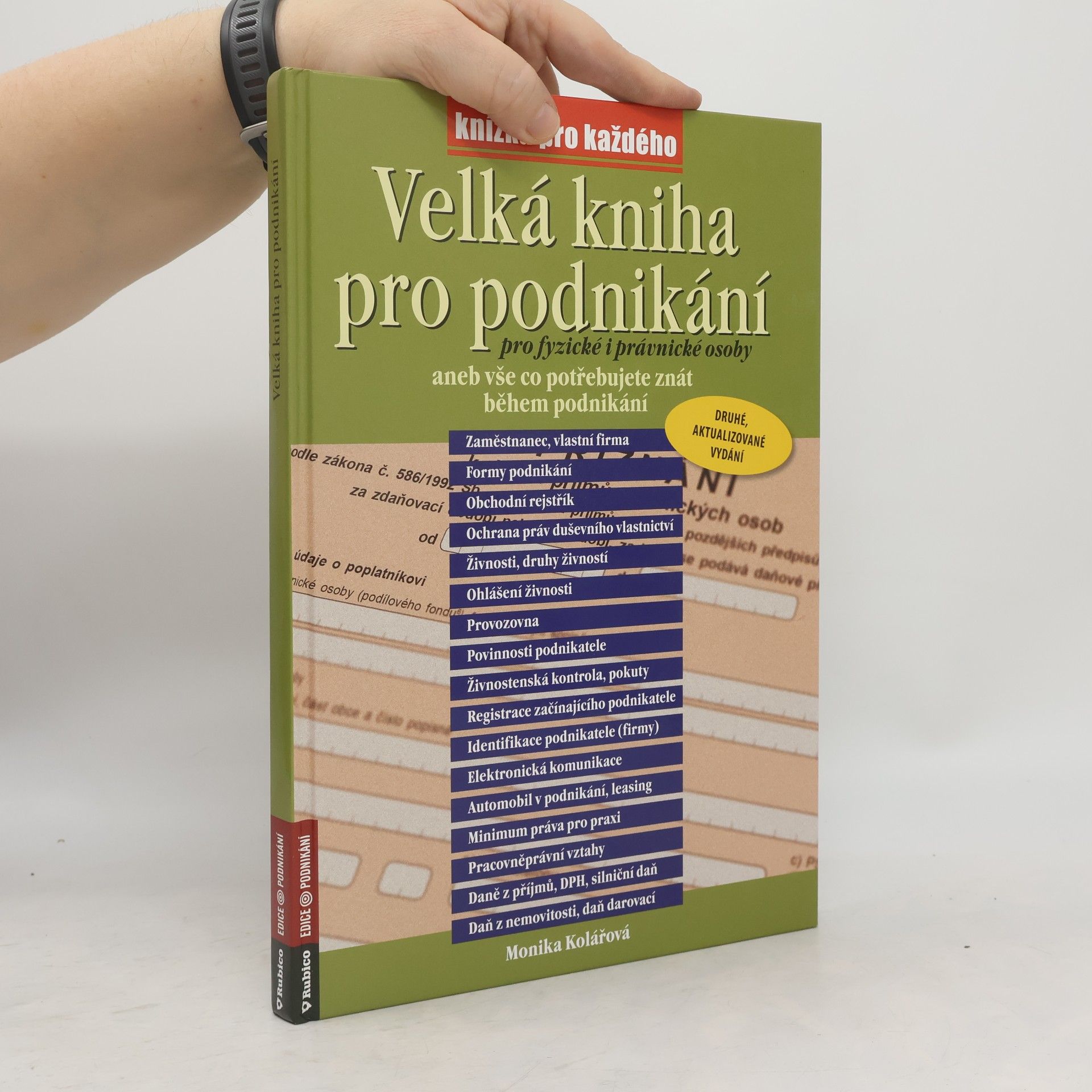 Monika Kolářová Velká kniha pro podnikání