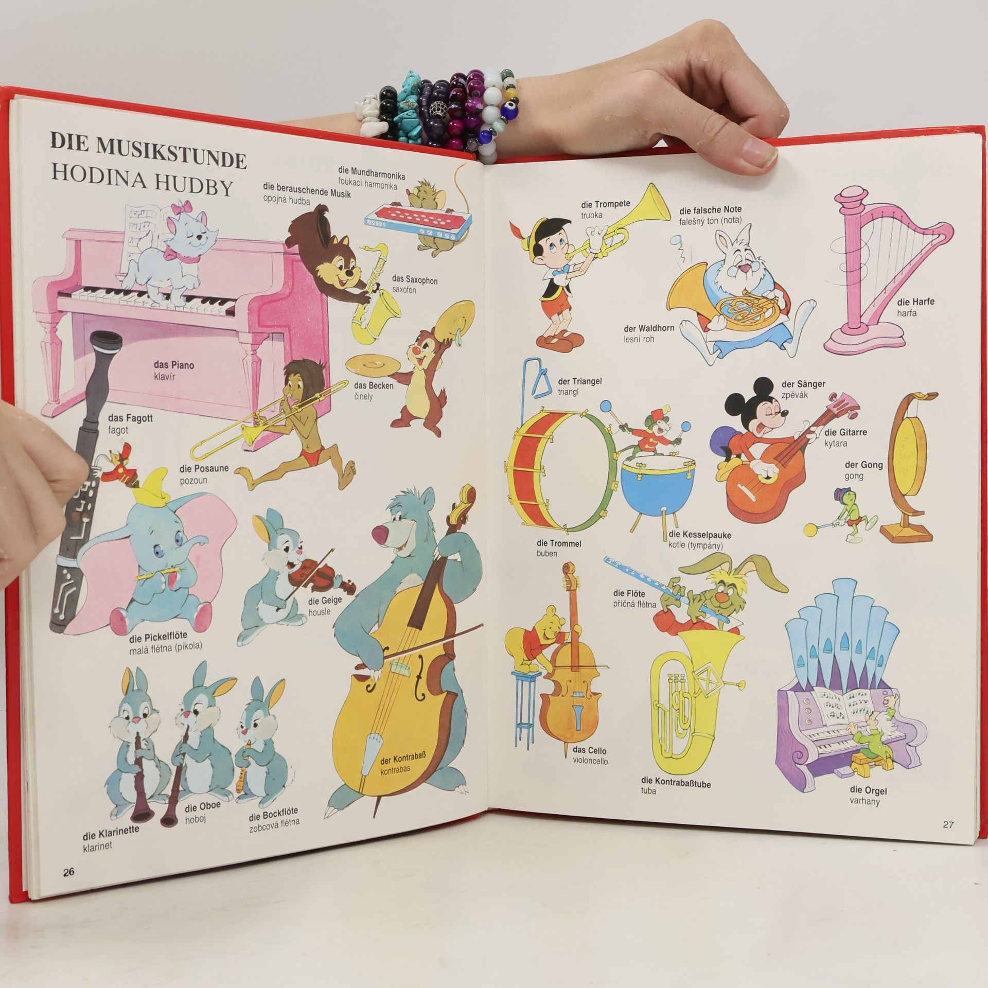 Collectif d'auteurs Velký obrázkový slovník Walt Disney. Německo-český