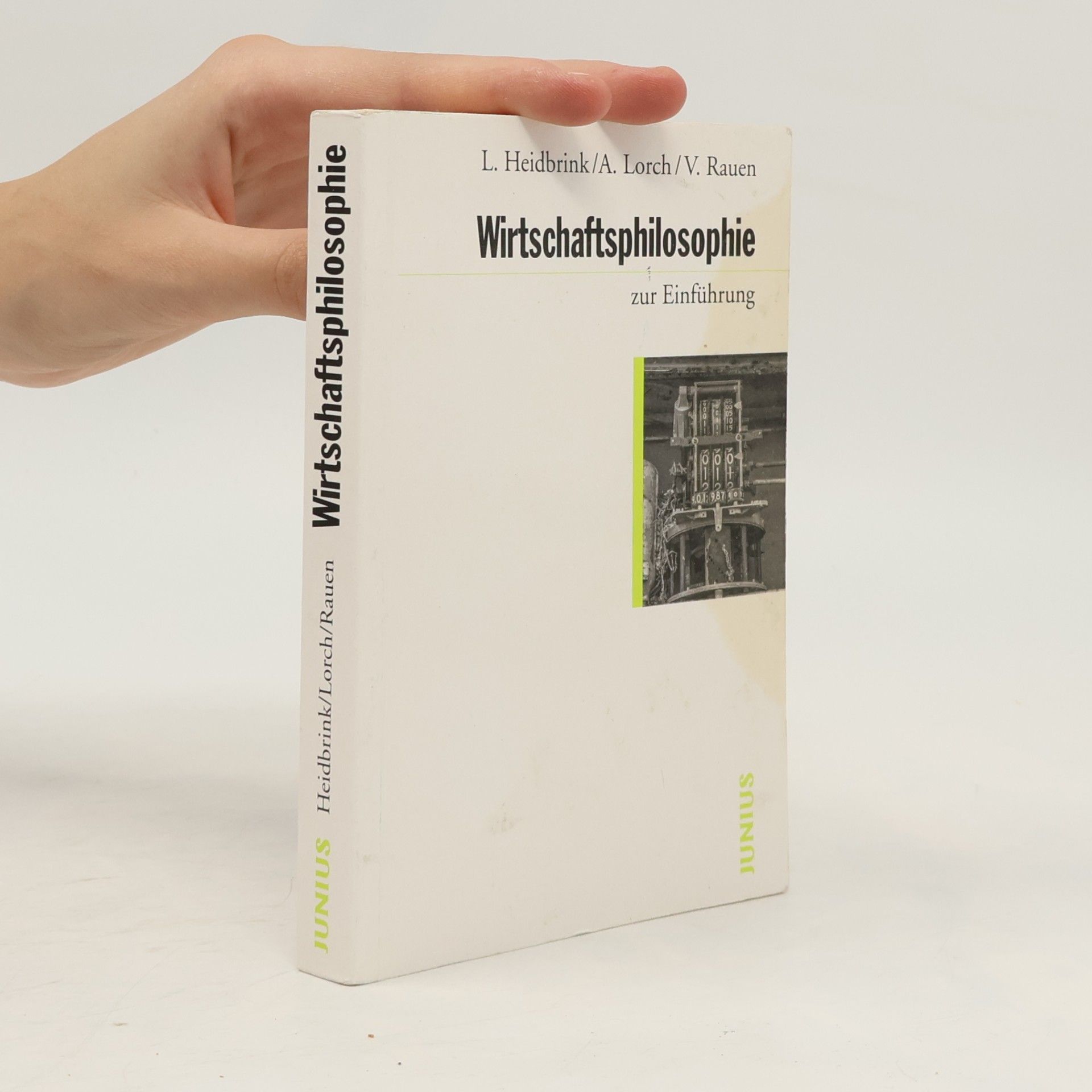 Wirtschaftsphilosophie zur Einführung