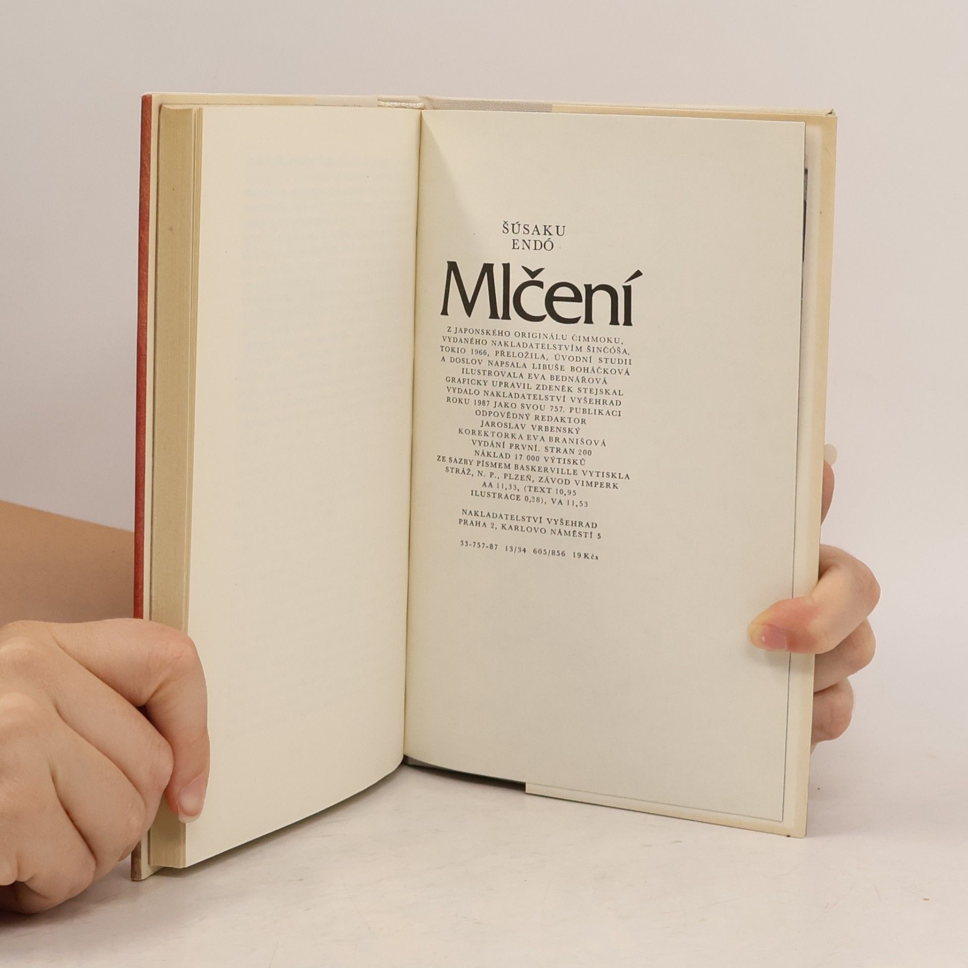 Shūsaku Endō Mlčení