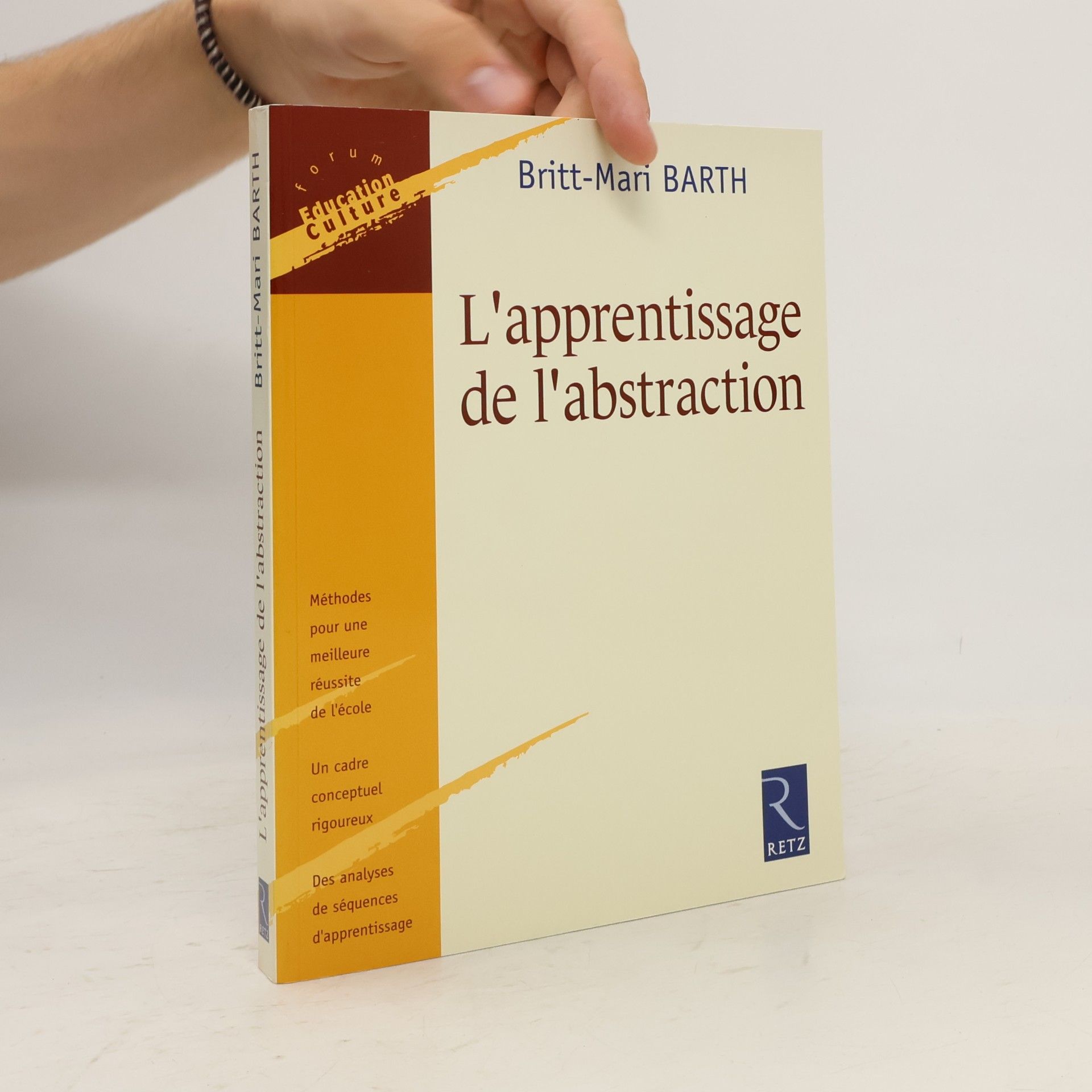 Britt-Mari Barth L'apprentissage de l'abstraction