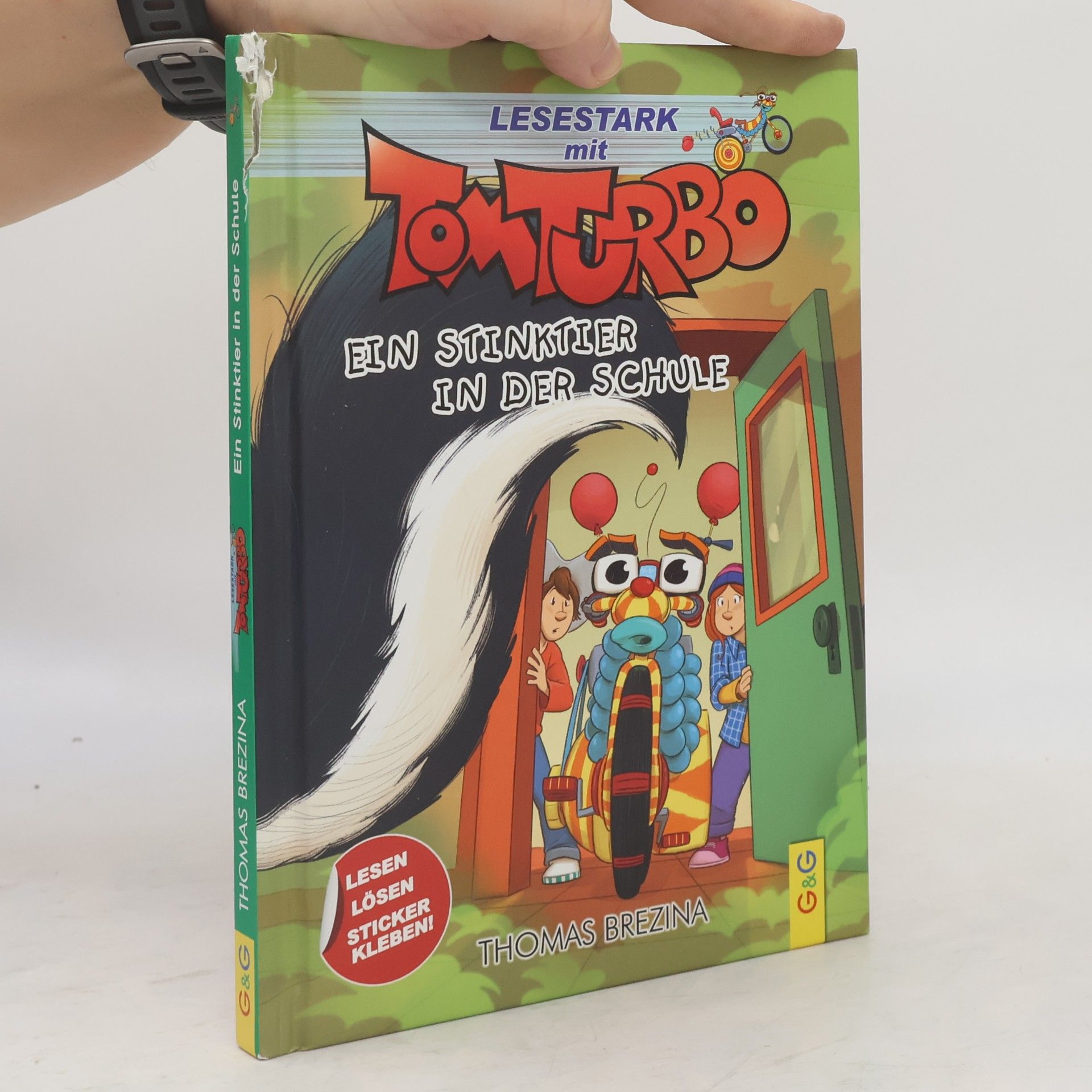 Thomas Brezina Tom Turbo - Lesestark - Ein Stinktier in der Schule