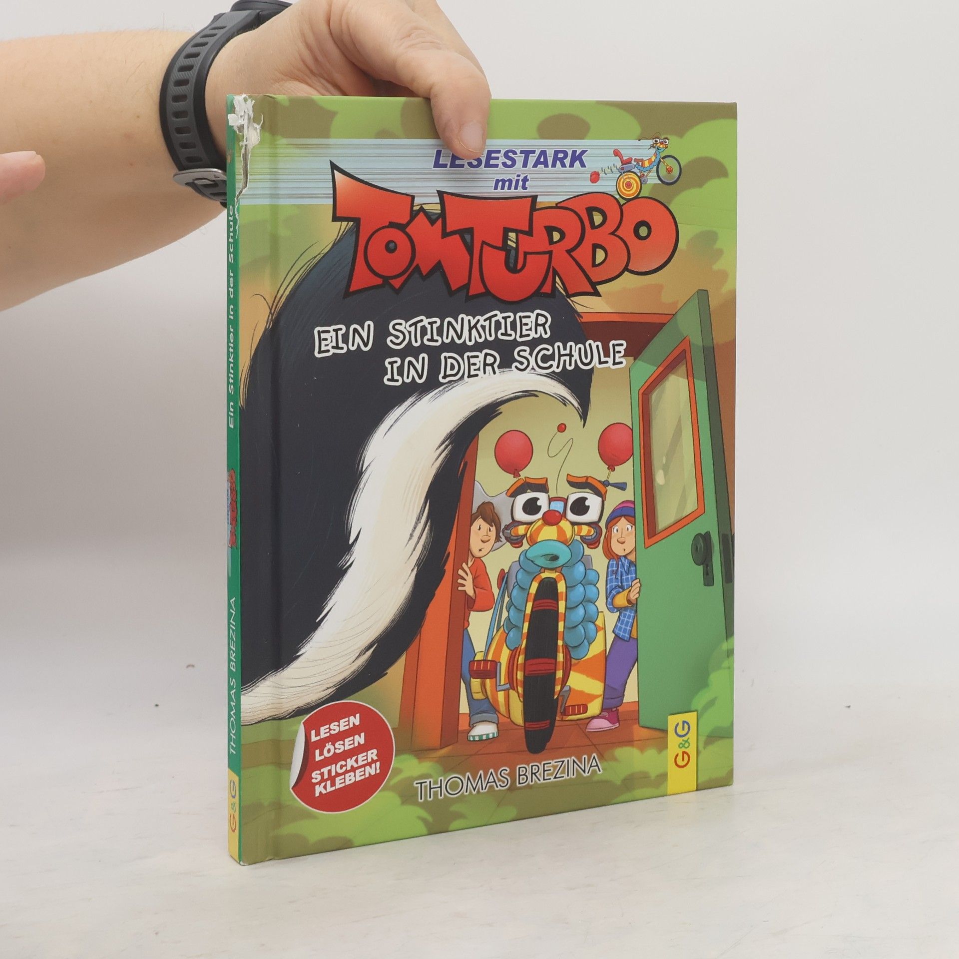 Thomas Brezina Tom Turbo - Lesestark - Ein Stinktier in der Schule