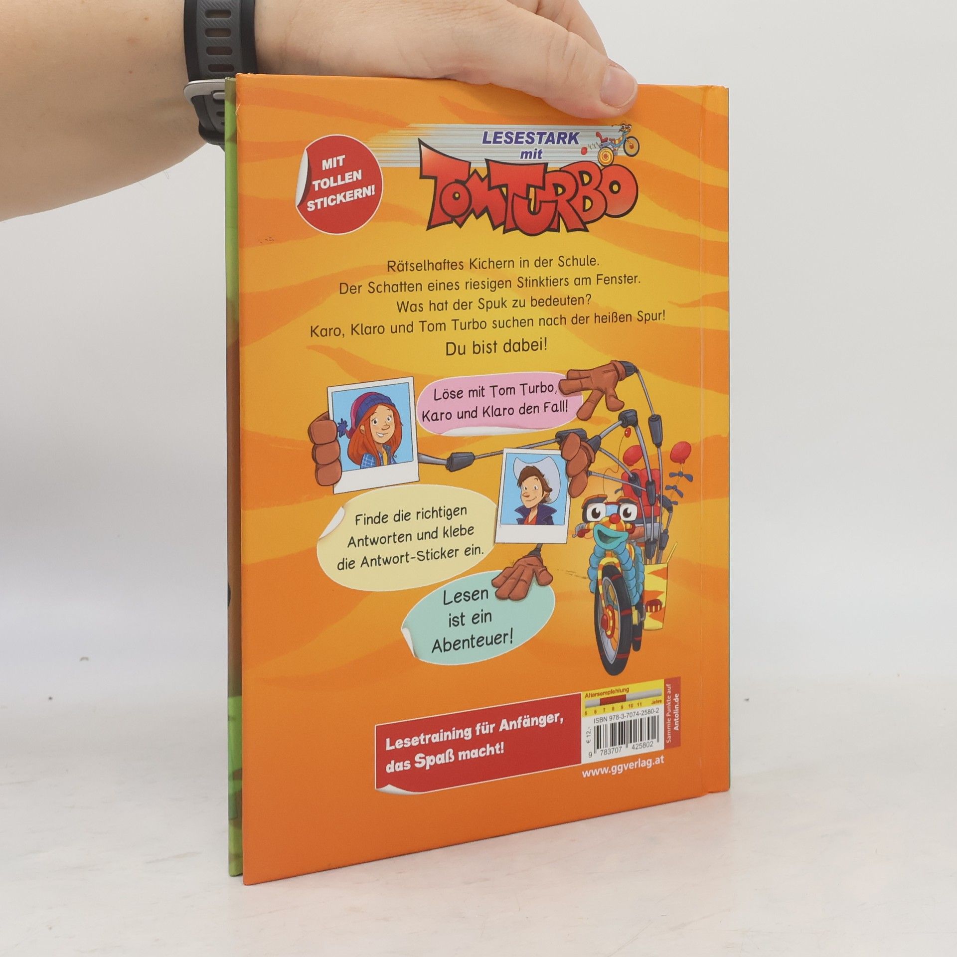 Thomas Brezina Tom Turbo - Lesestark - Ein Stinktier in der Schule