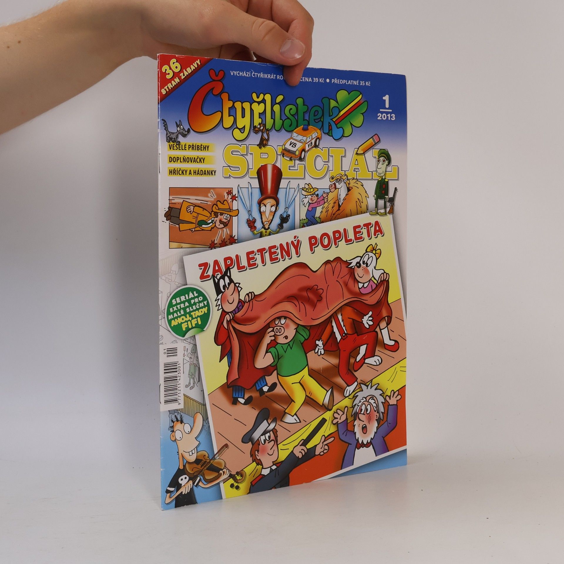 Collectif d'auteurs Čtyřlístek speciál: Zapletený popleta. 1/2013