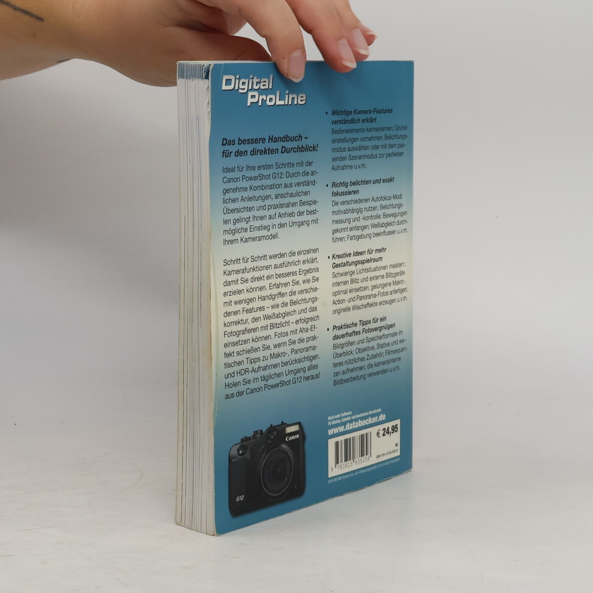 Kyra Sänger Das praktische Handbuch zur Canon PowerShot G 12