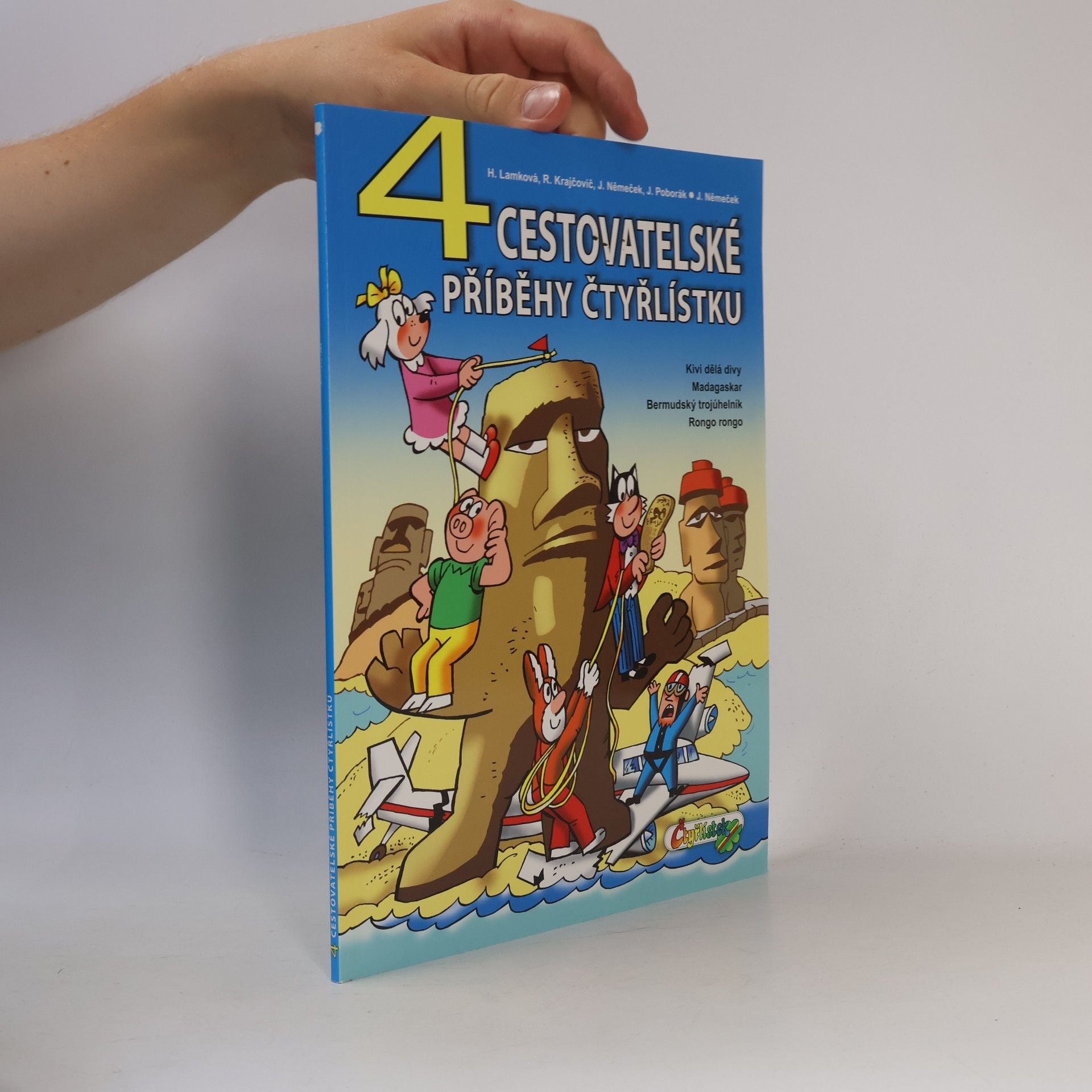 Hana Lamková 4 cestovatelské příběhy Čtyřlístku