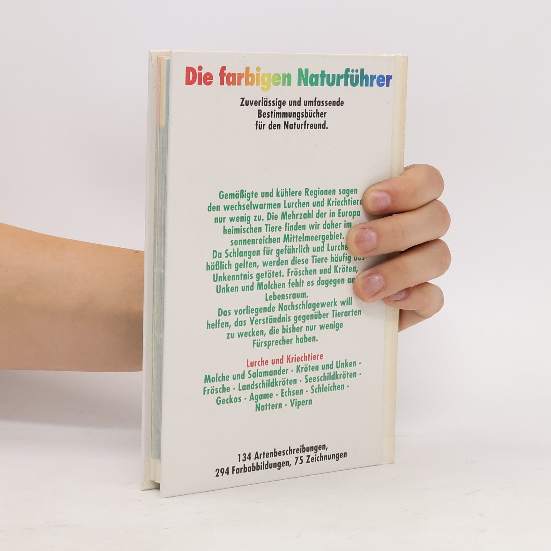 Autores varios Die farbigen Naturführer: Lurche und Kriechtiere