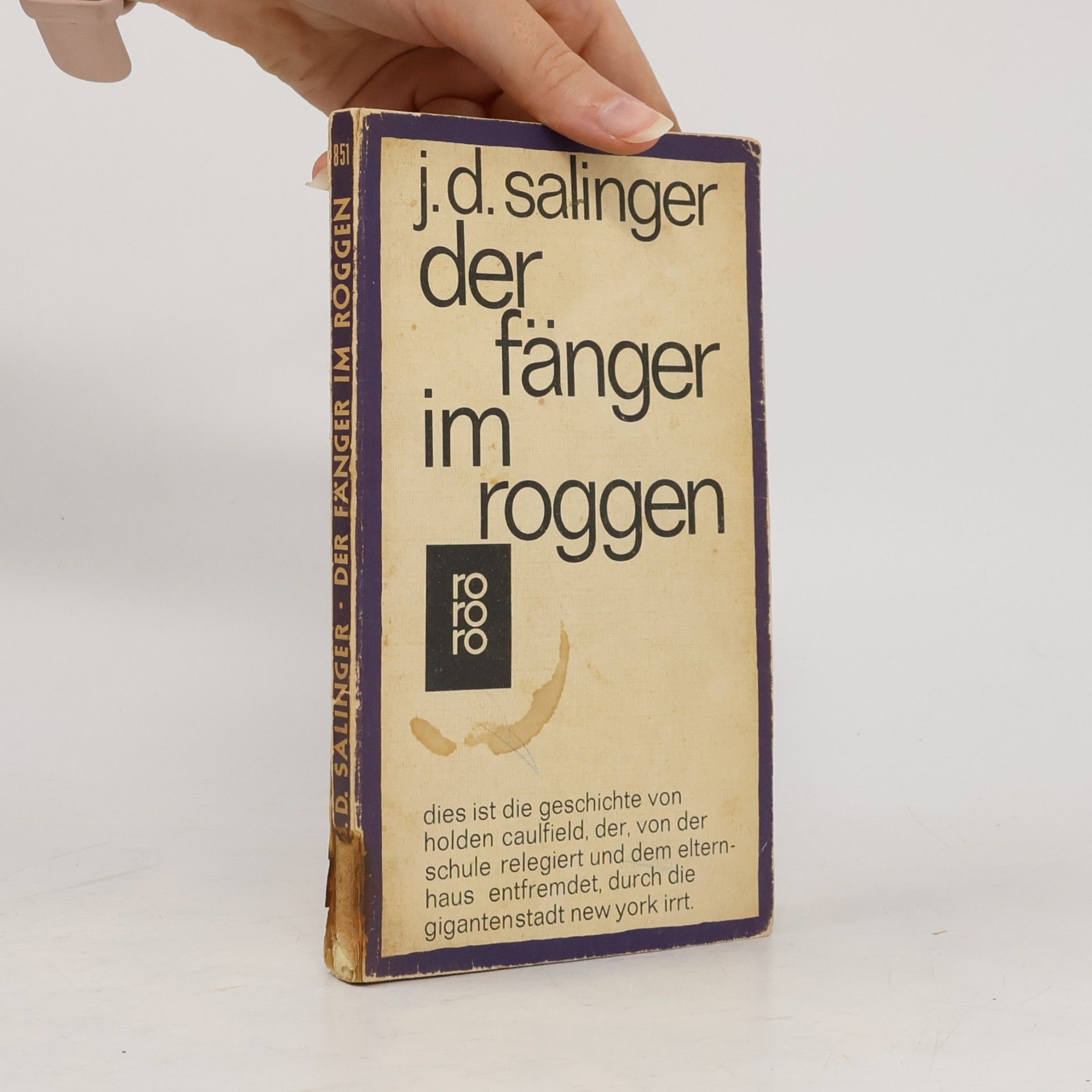 J. D. Salinger Der fänger im roggen