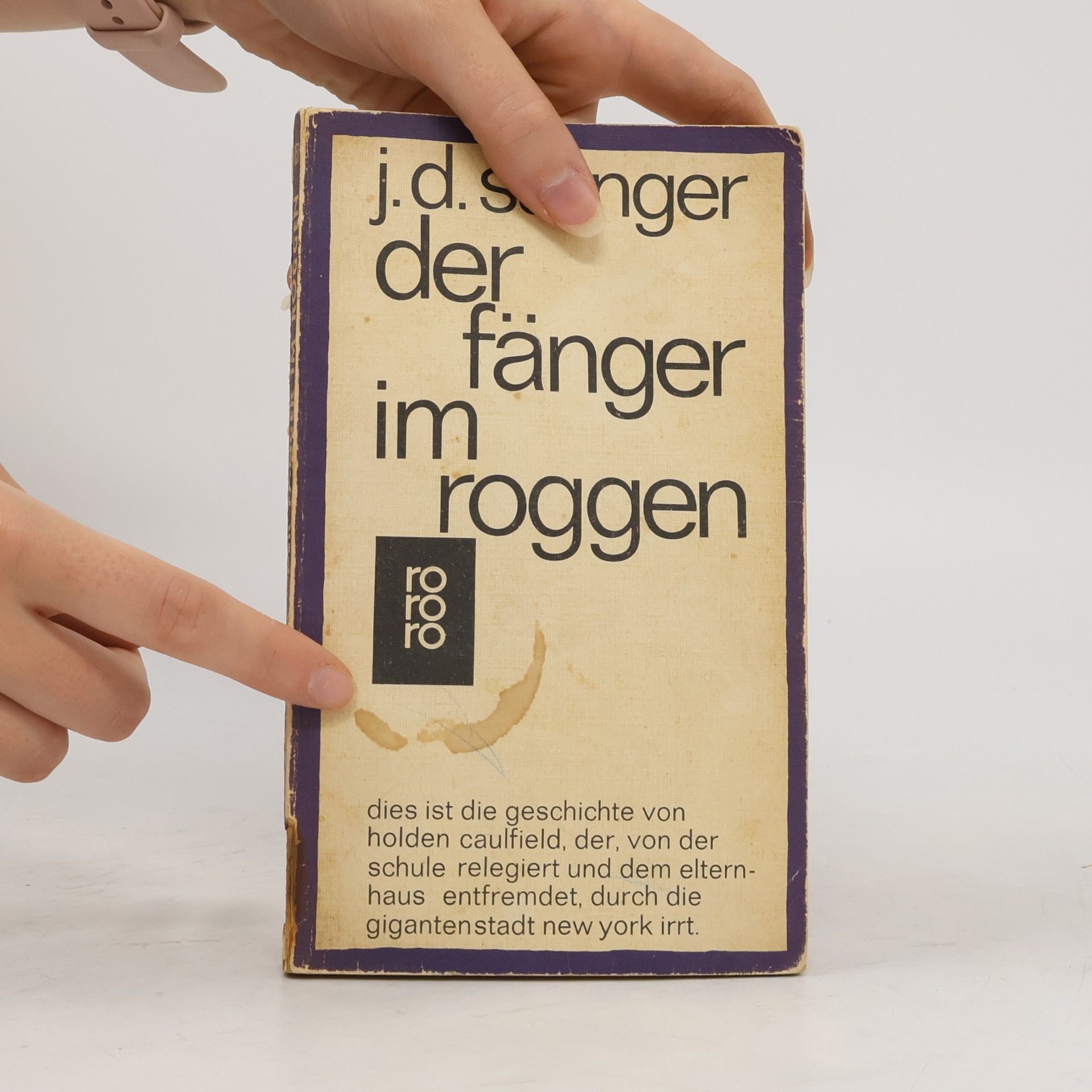 J. D. Salinger Der fänger im roggen