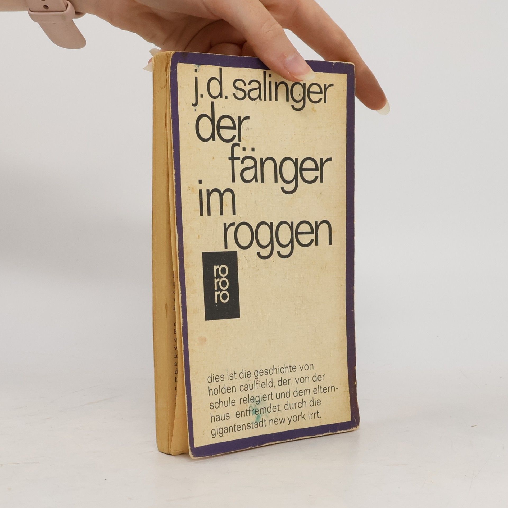 J. D. Salinger Der fänger im roggen