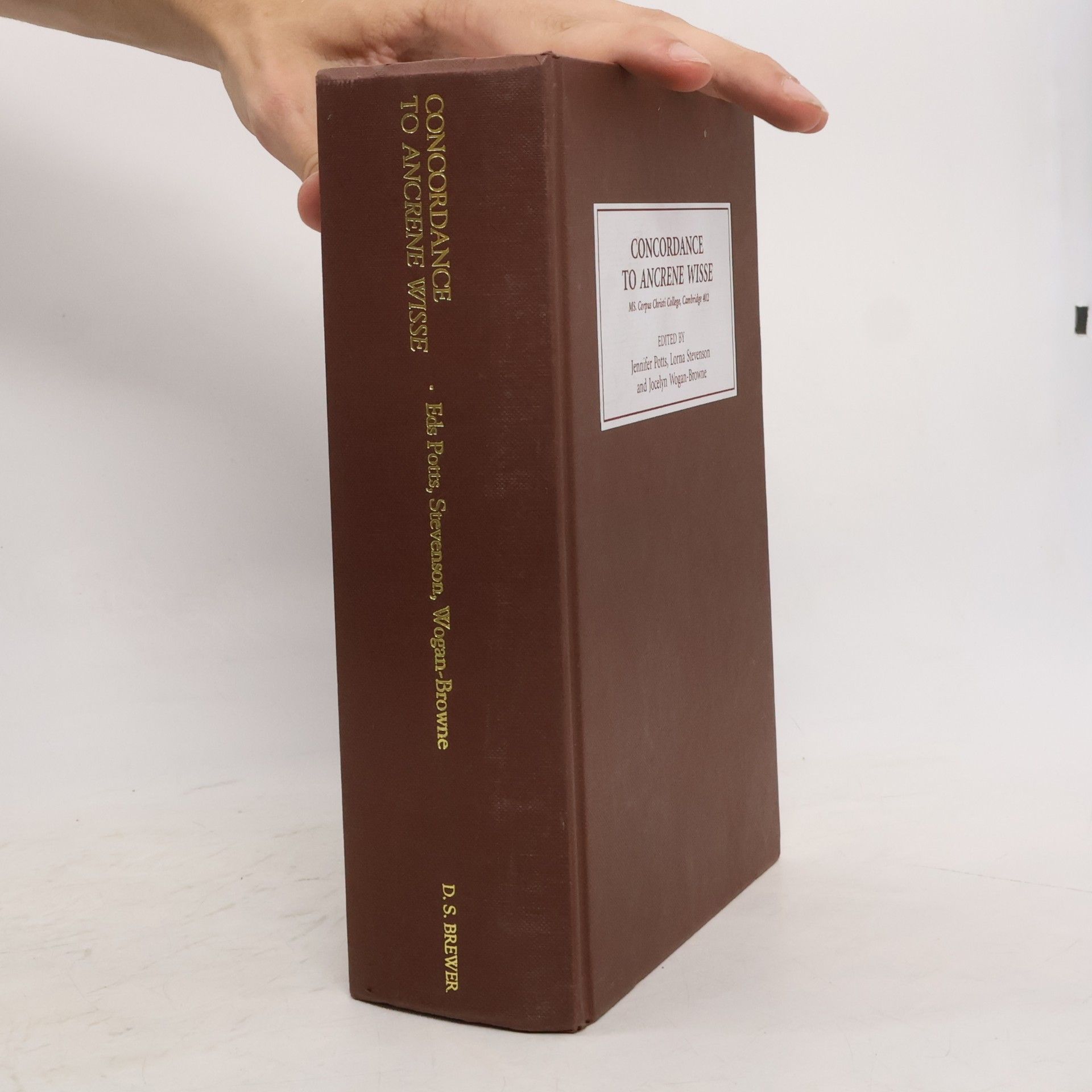 Jocelyn Wogan-Browne A Concordance to the Ancrene Wisse