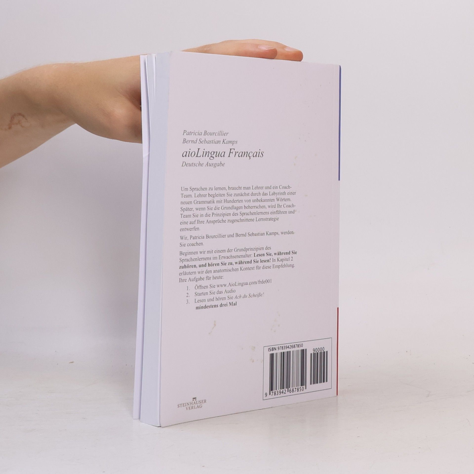 Patricia Bourcillier aioLingua - 1: Français Deutsche Ausgabe
