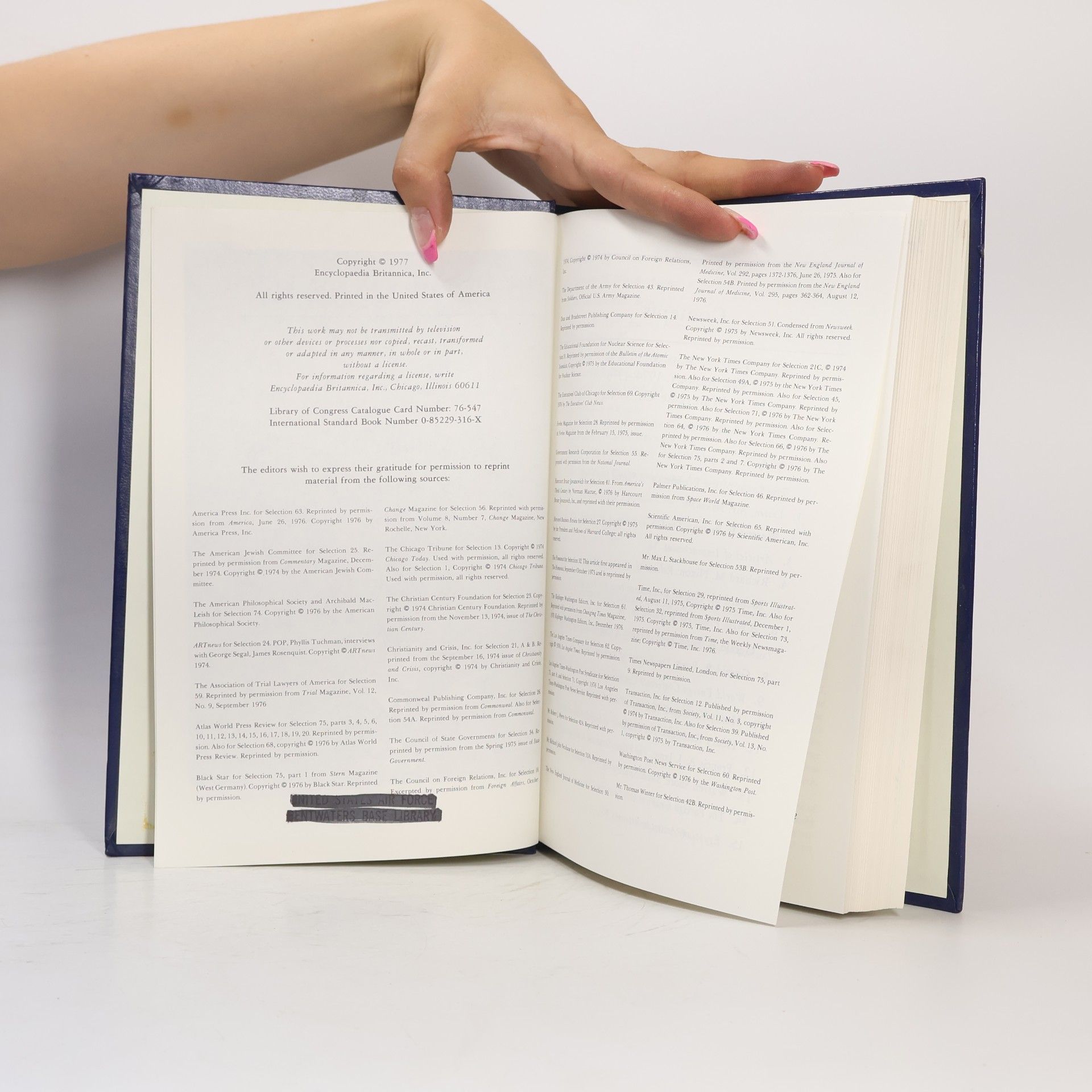 Autorenkollektiv The Annals of America. Vol. 20, 1974-1976 : The Challenge of Interdependence.