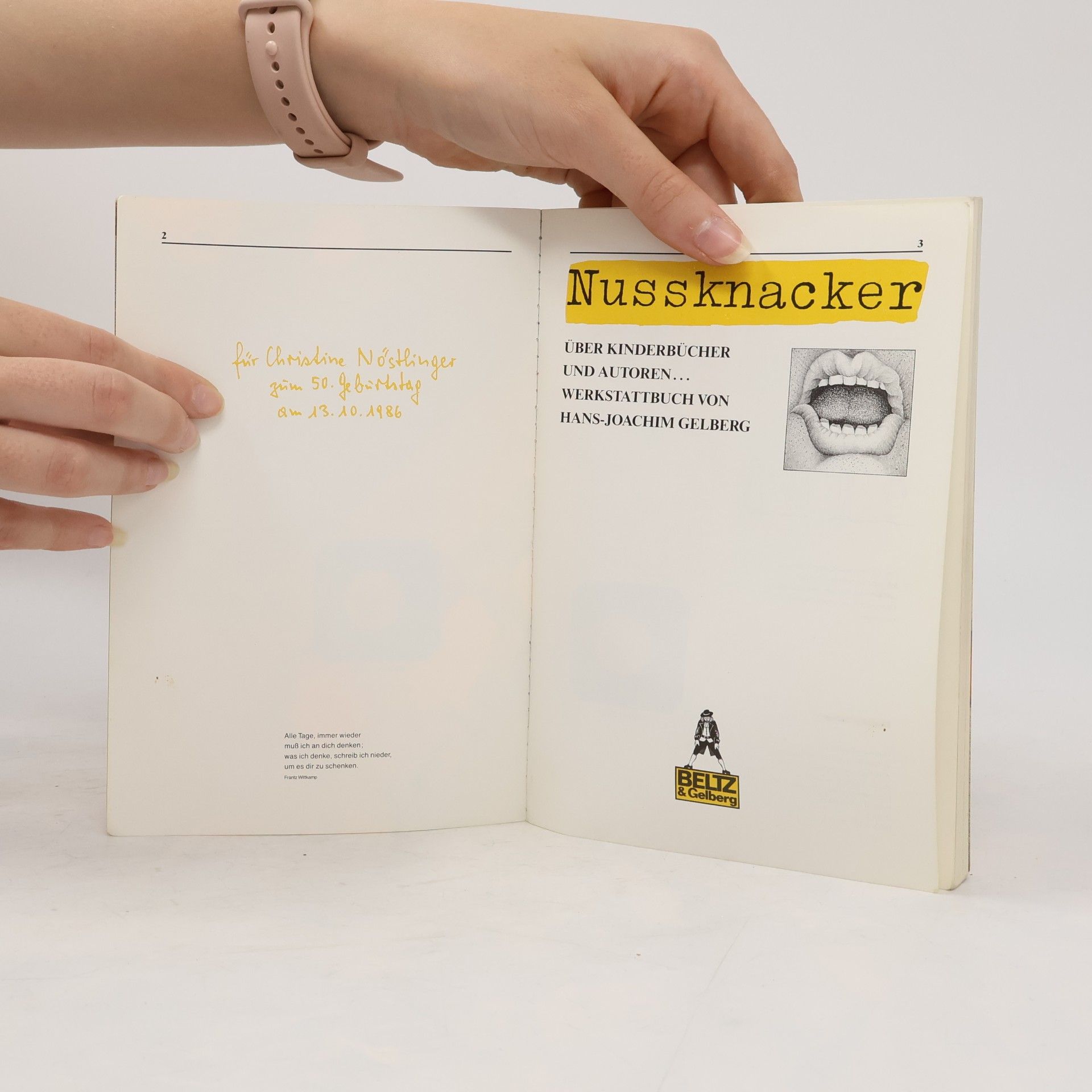 Collectif d'auteurs Nussknacker Über Kinderbücher und Autoren