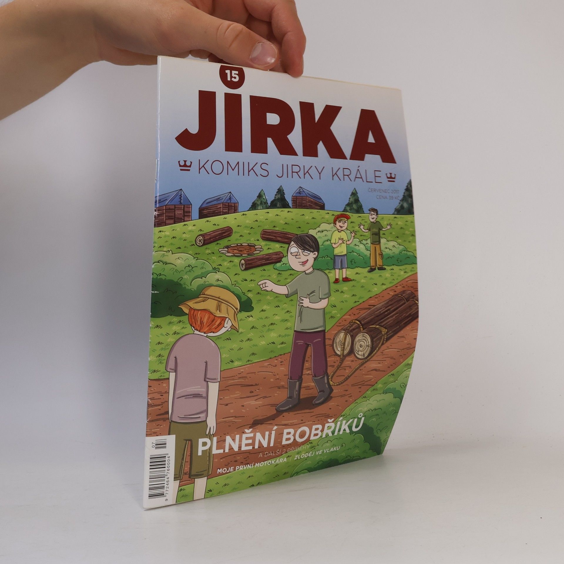 Jirka Král Jirka 15/2017. Komiks Jirky Krále