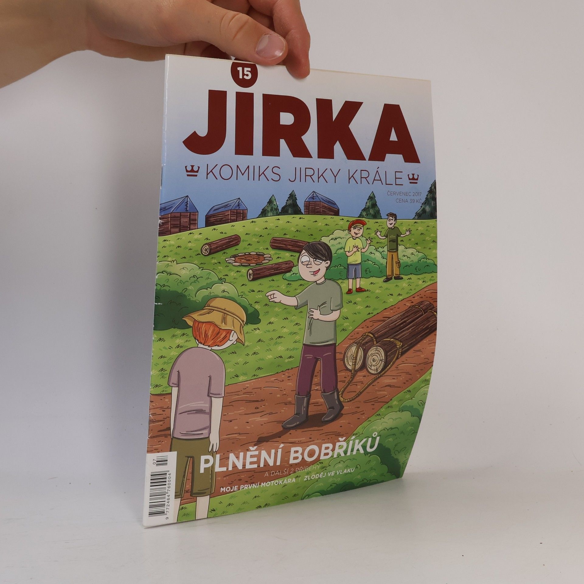 Jirka Král Jirka 15/2017. Komiks Jirky Krále