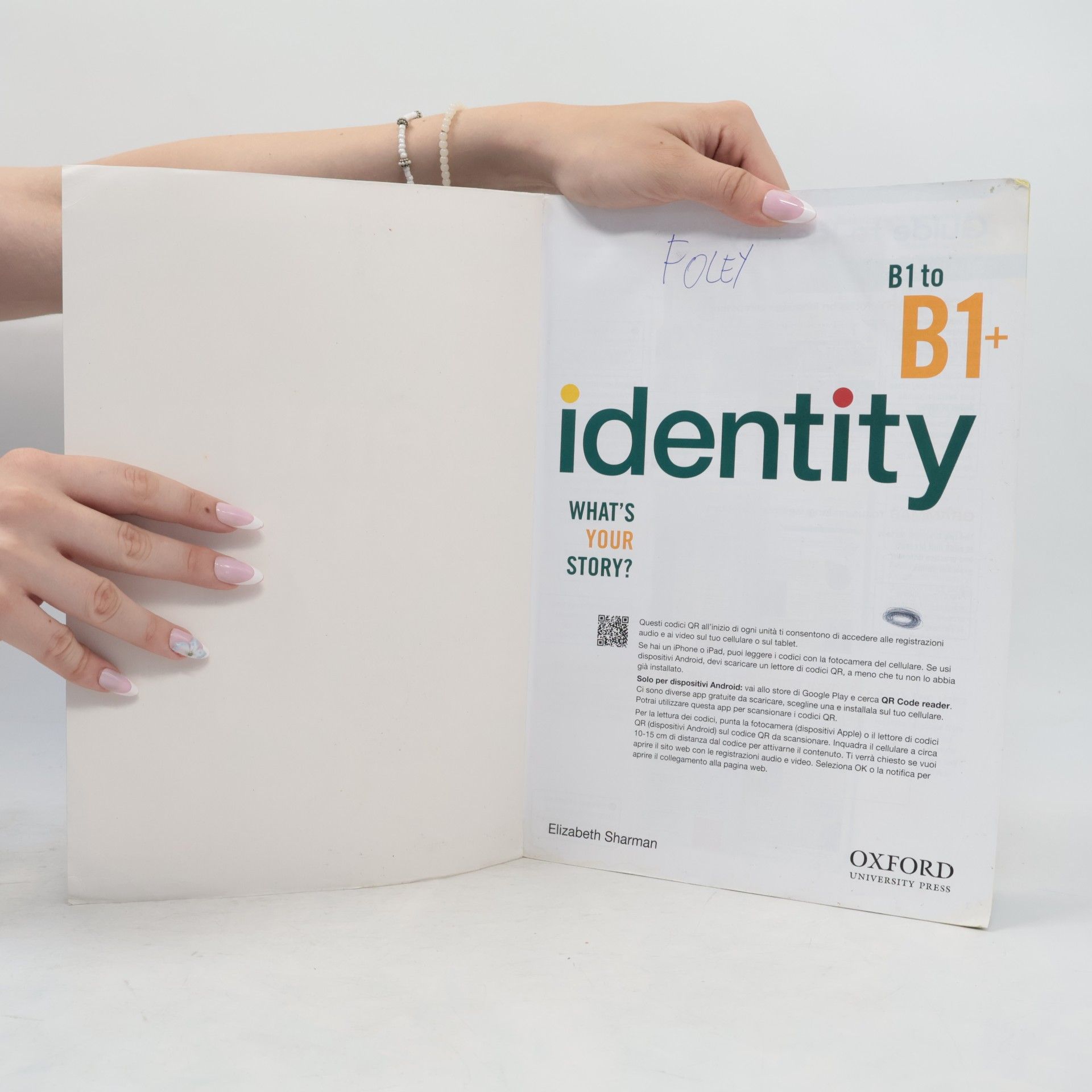 Carla Leonard Identity B1-b1+ Digital Student Pack (Italy)