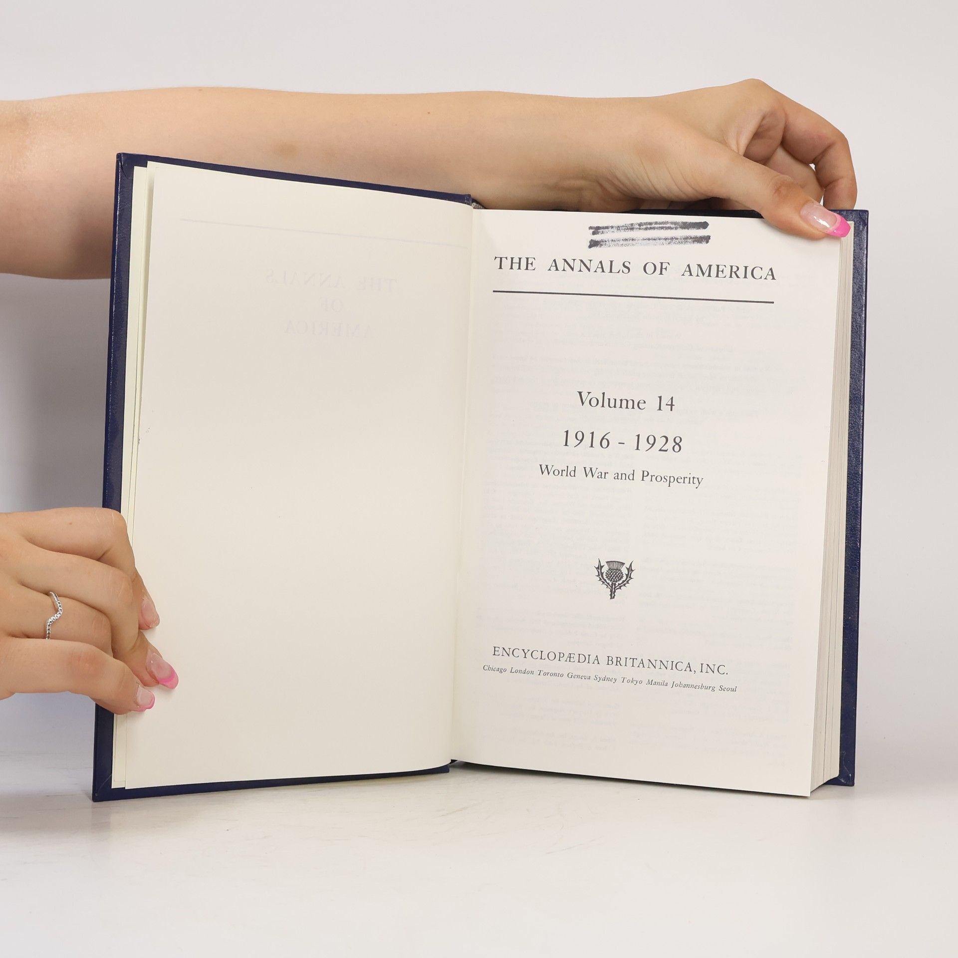 Kolektiv autorů The Annals of America. Vol. 14, 1916-1928 : World War and Prosperity