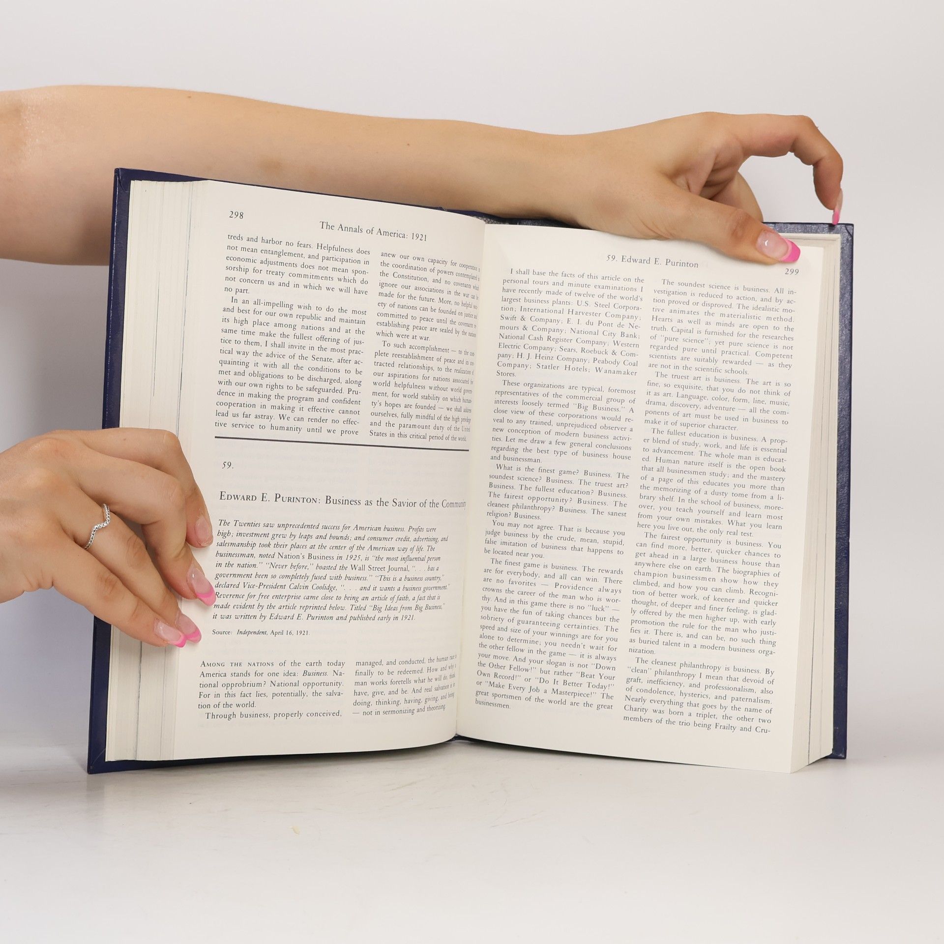 Kolektiv autorů The Annals of America. Vol. 14, 1916-1928 : World War and Prosperity
