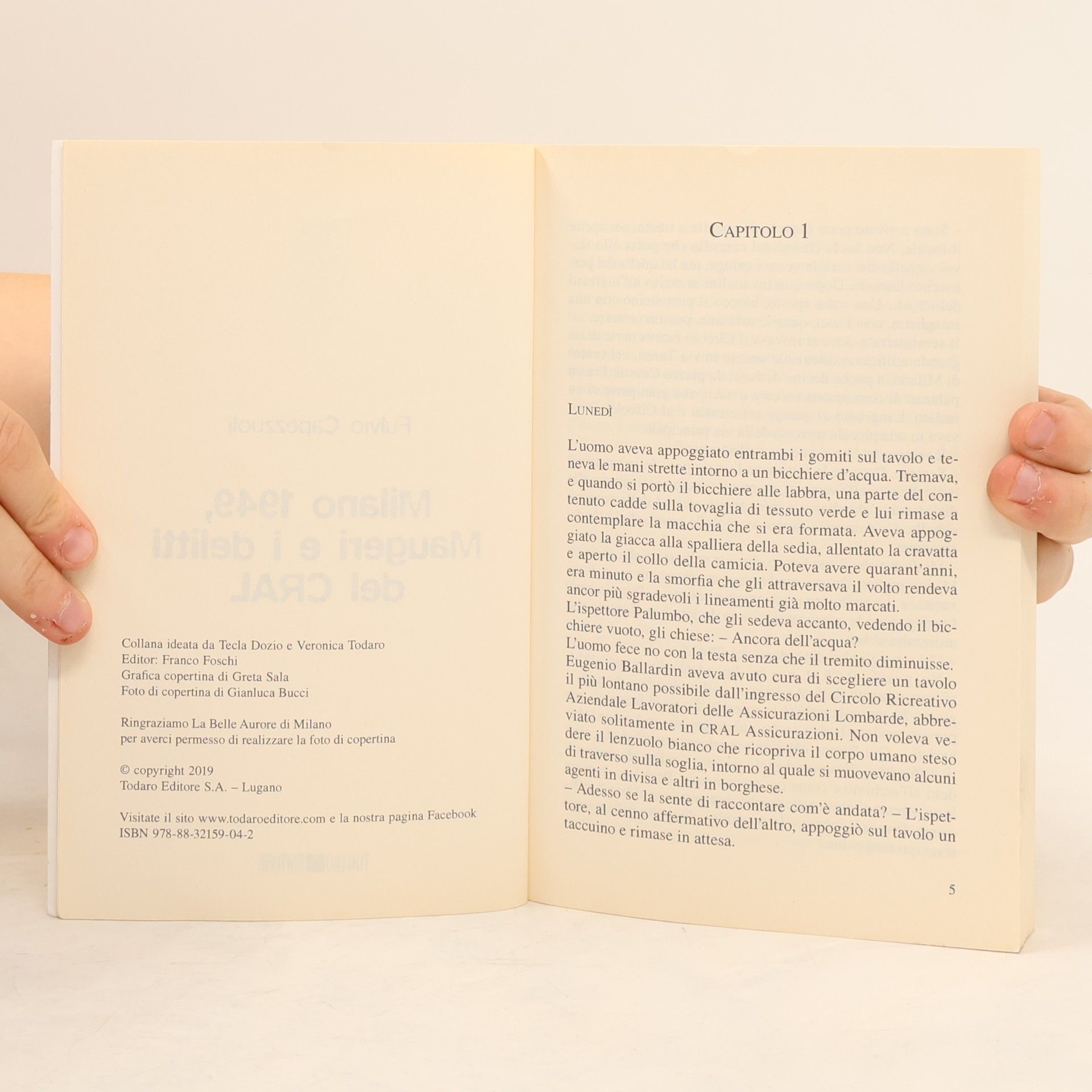 Fulvio Capezzuoli Impronte: Milano 1949, Maugeri e i delitti del CRAL