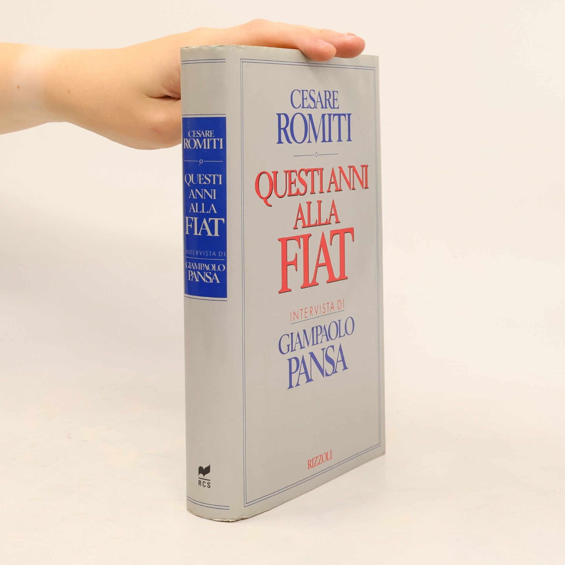Cesare Romiti Questi anni alla Fiat