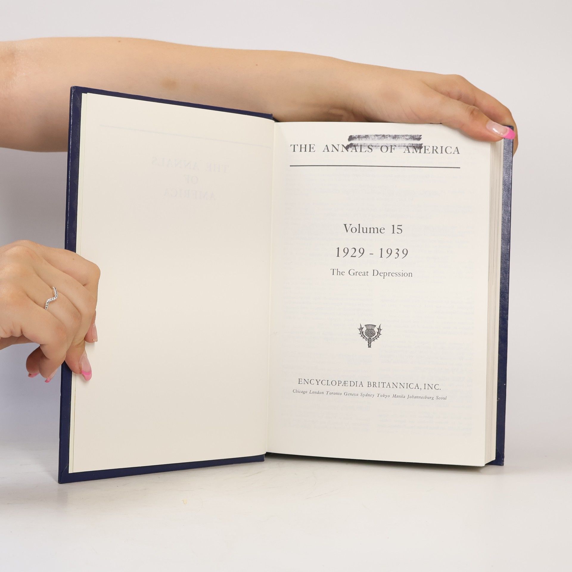 Kolektiv autorů The Annals of America 15 1929-1939. The Great Depression