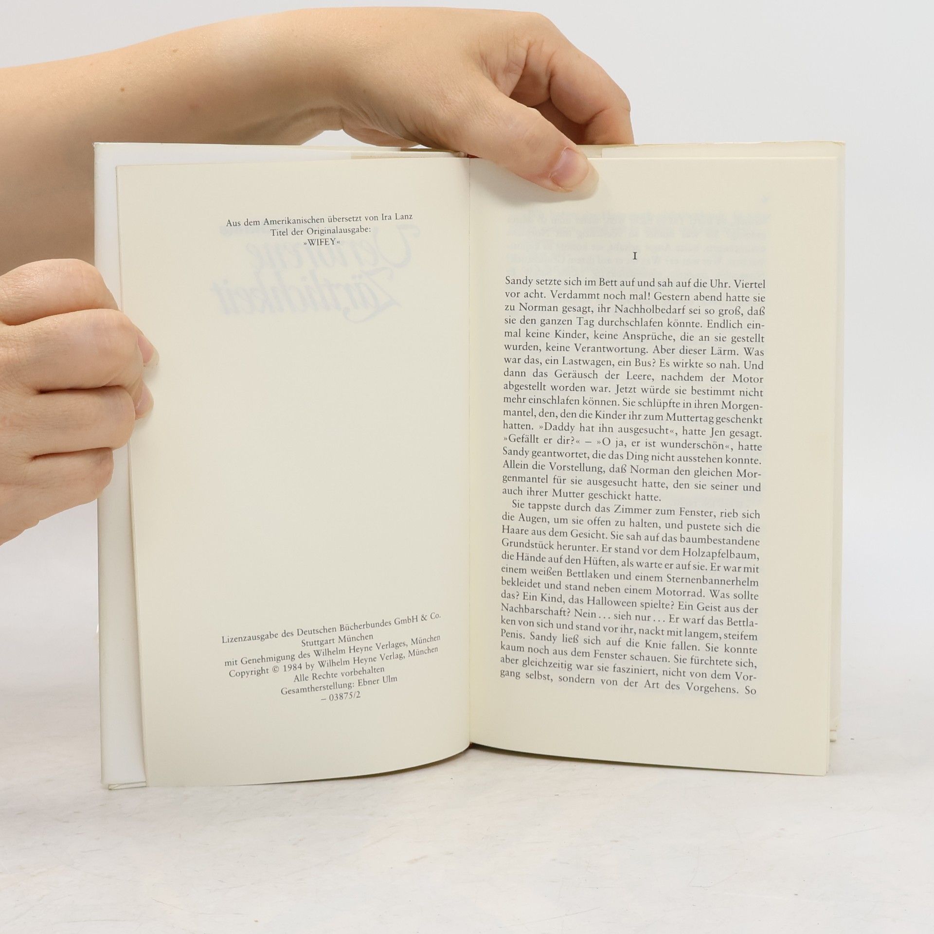 Judy Blume Verlorene Zärtlichkeit