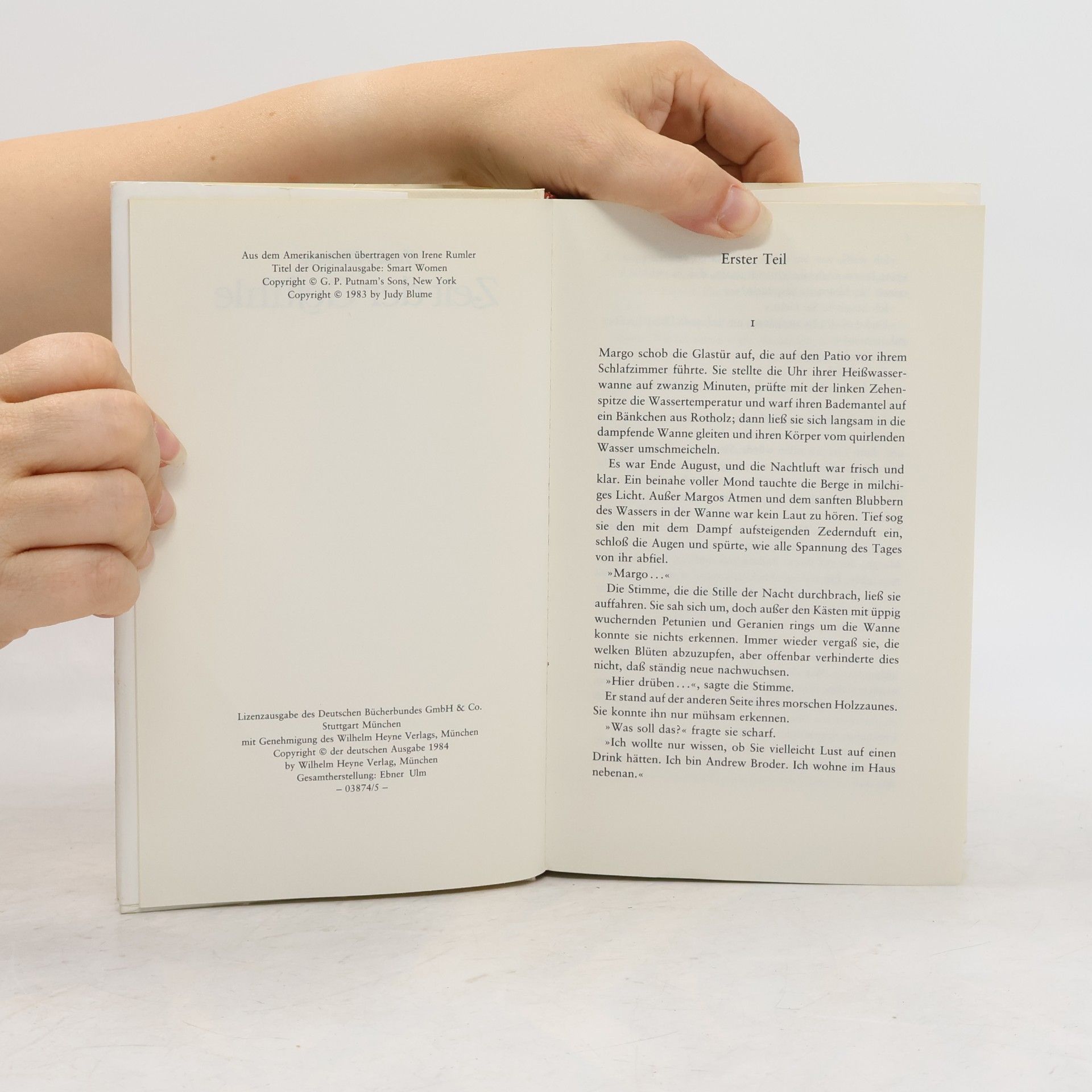 Judy Blume Zeit der Gefühle