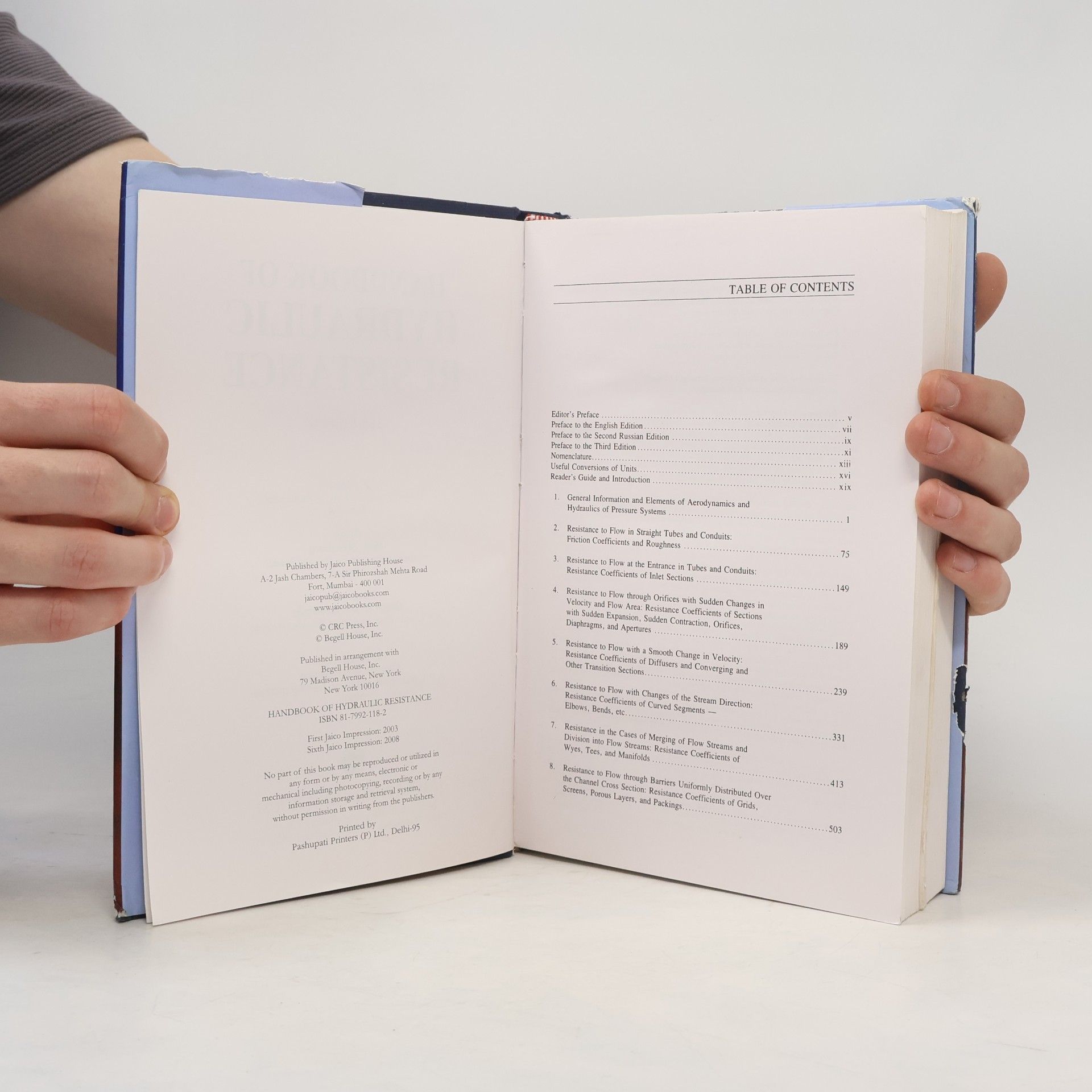 I. E. Idelchik Handbook of Hydraulic Resistance