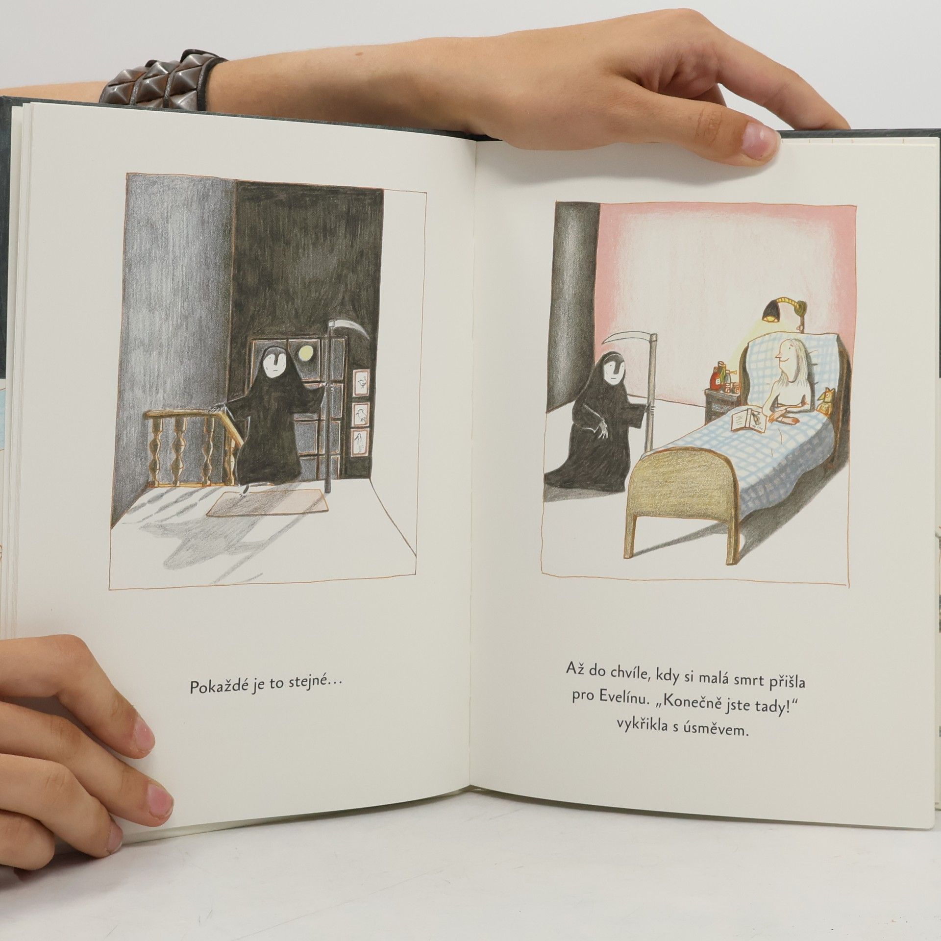 Kitty Crowther Návštěva malé smrti