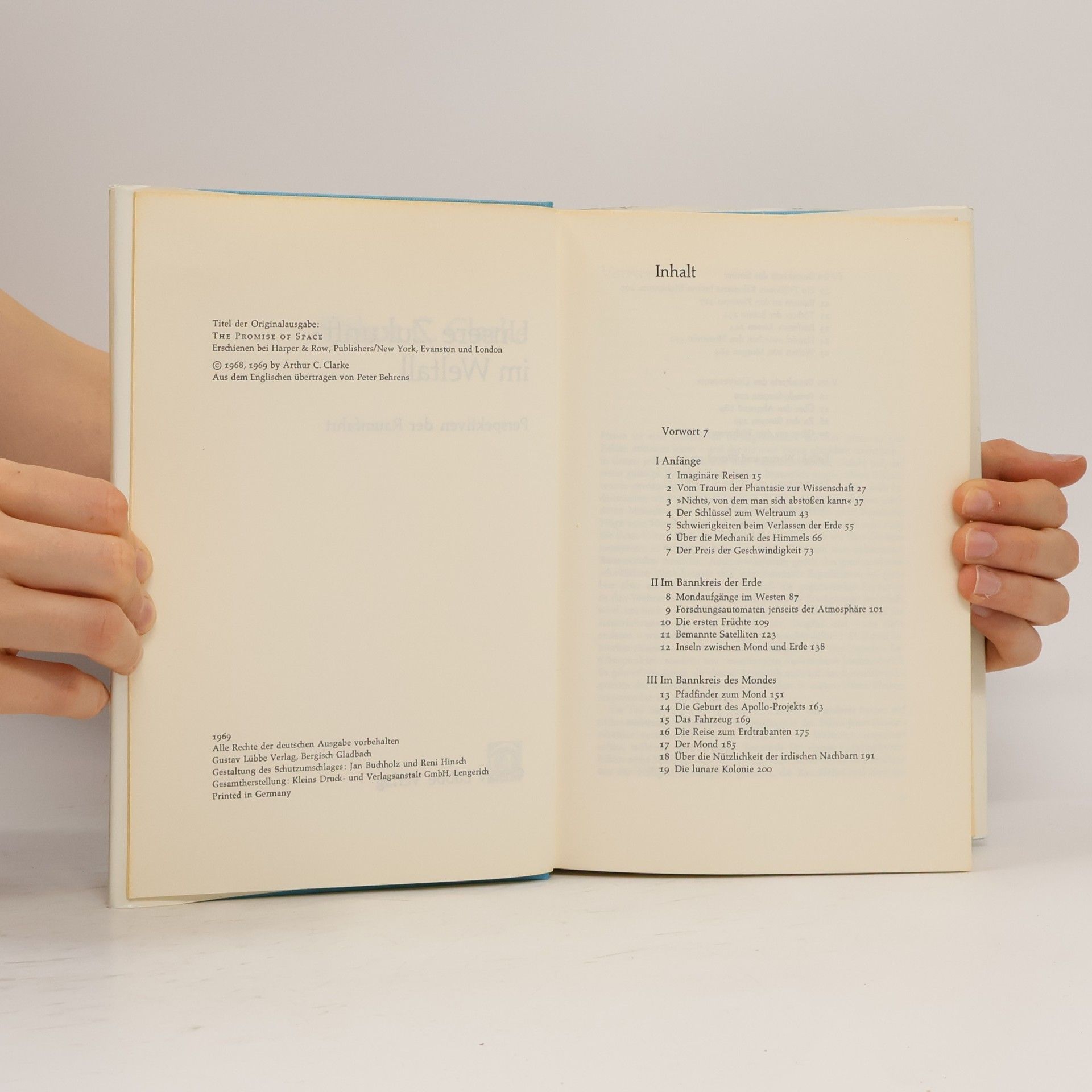 Arthur C. Clarke Unsere Zukunft im Weltall
