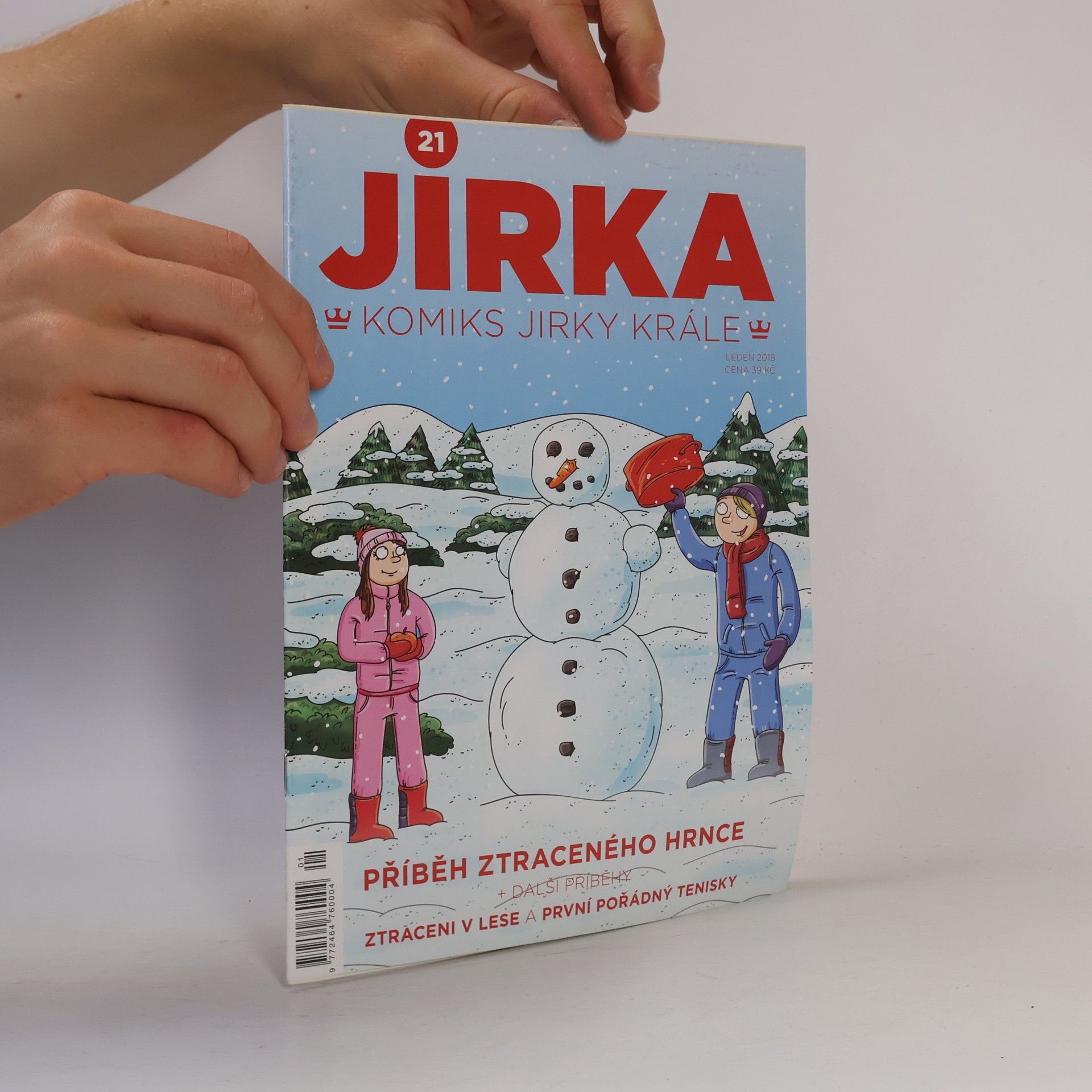 Jirka Král Jirka. komiks Jirky Krále. Příběh ztraceného hrnce