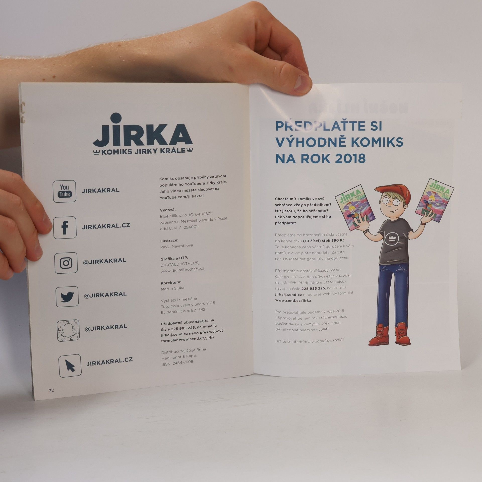 Jirka Král Jirka 2/2018. Komiks Jirky Krále 22
