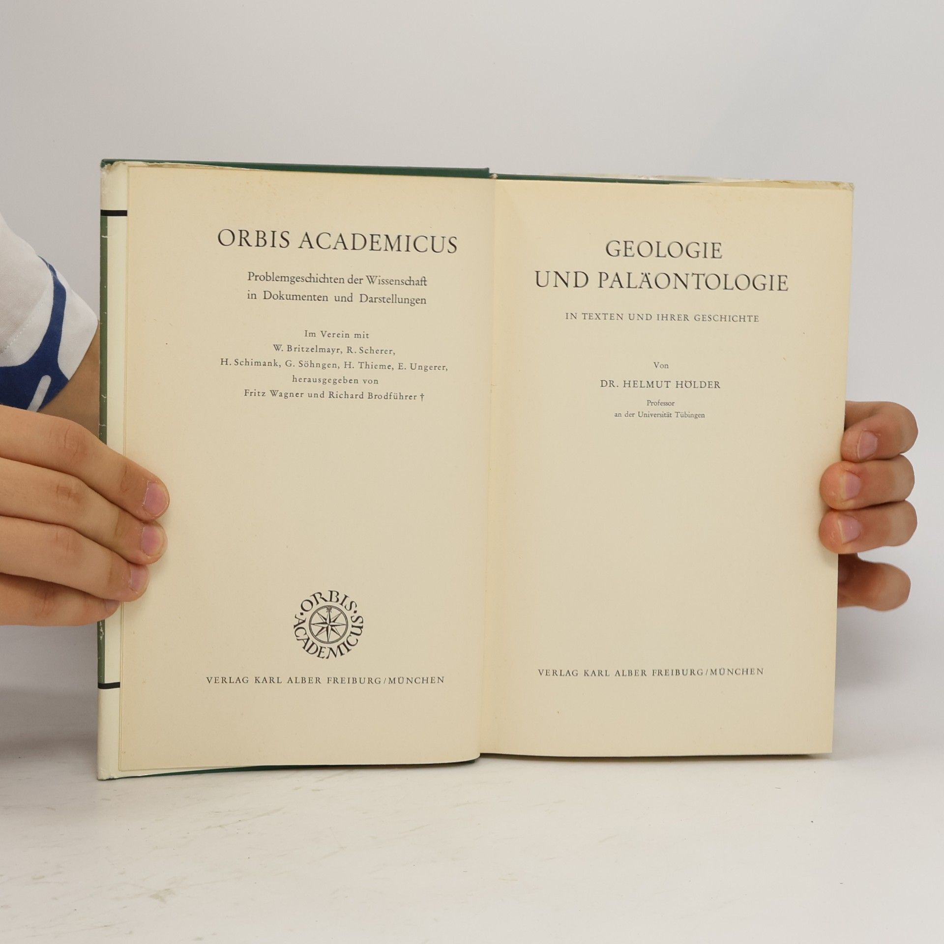 Helmut Hölder Geologie und Paläontologie in Texten und ihrer Geschichte