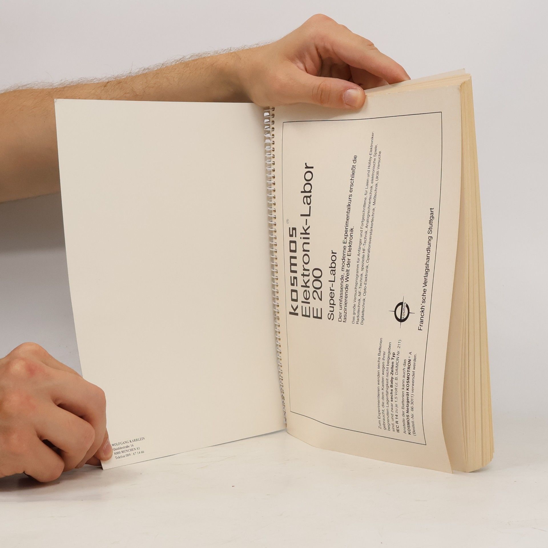 Autorenkollektiv Kosmos Elektronik-Labor. E200 Super Labor